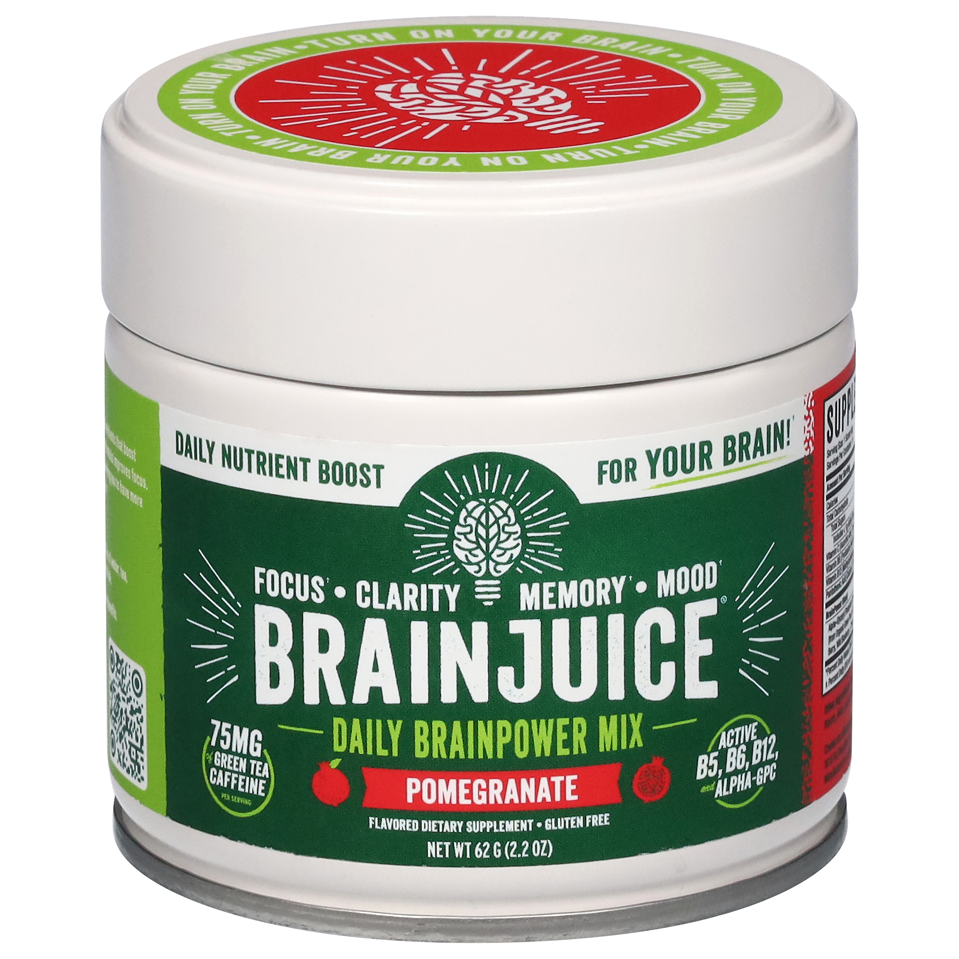 BrainJuice Pomegranate Daily Brainpower Mix