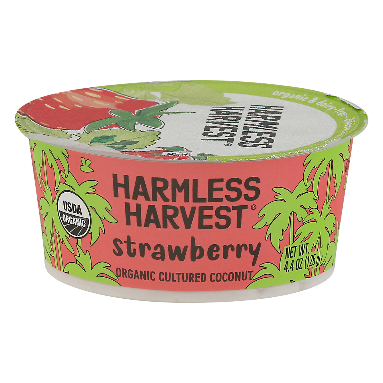 Harmless Harvest Organic Strawberry Cultured Coconut