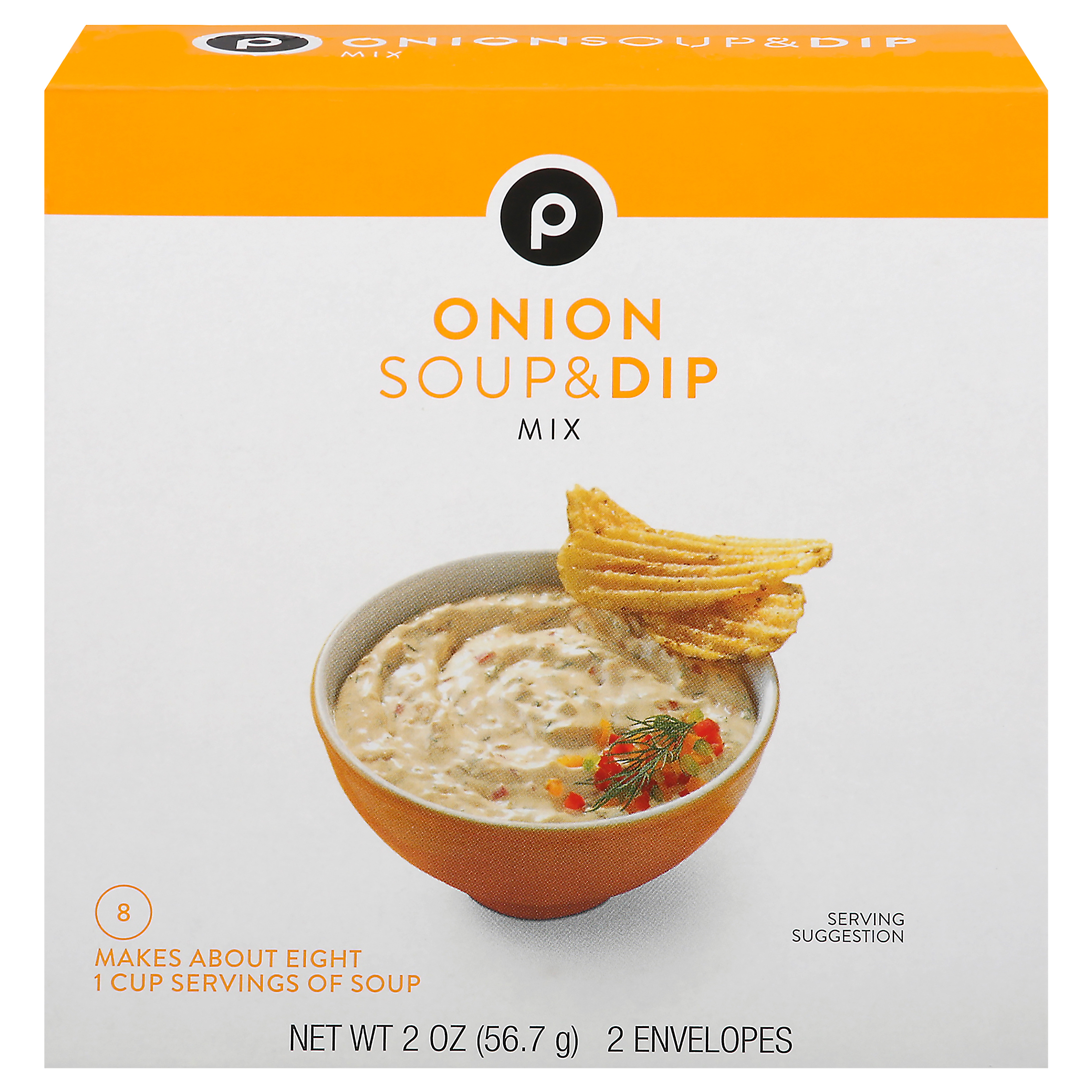 Great Value Onion Recipe Soup & Dip Mix, 2 oz