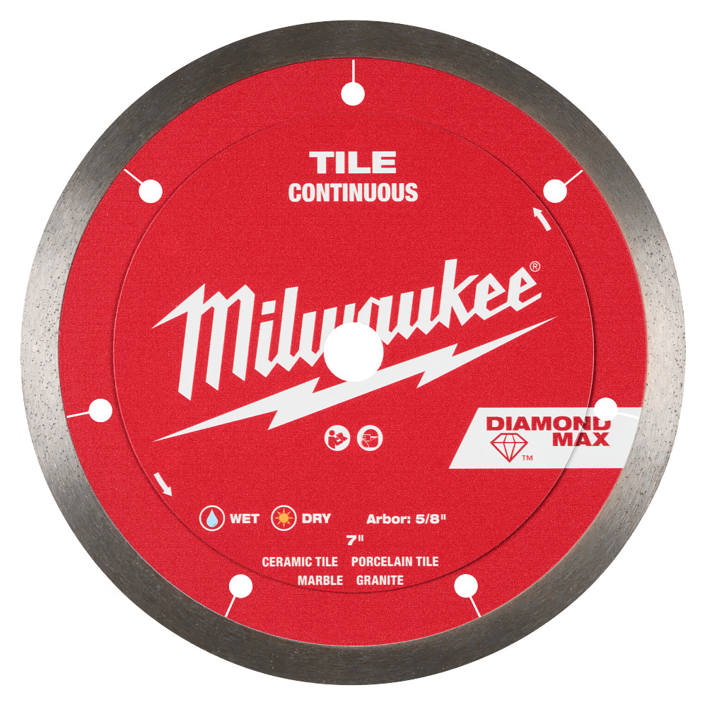 7" DIAMOND MAX Continuous, Tile Diamond Blade