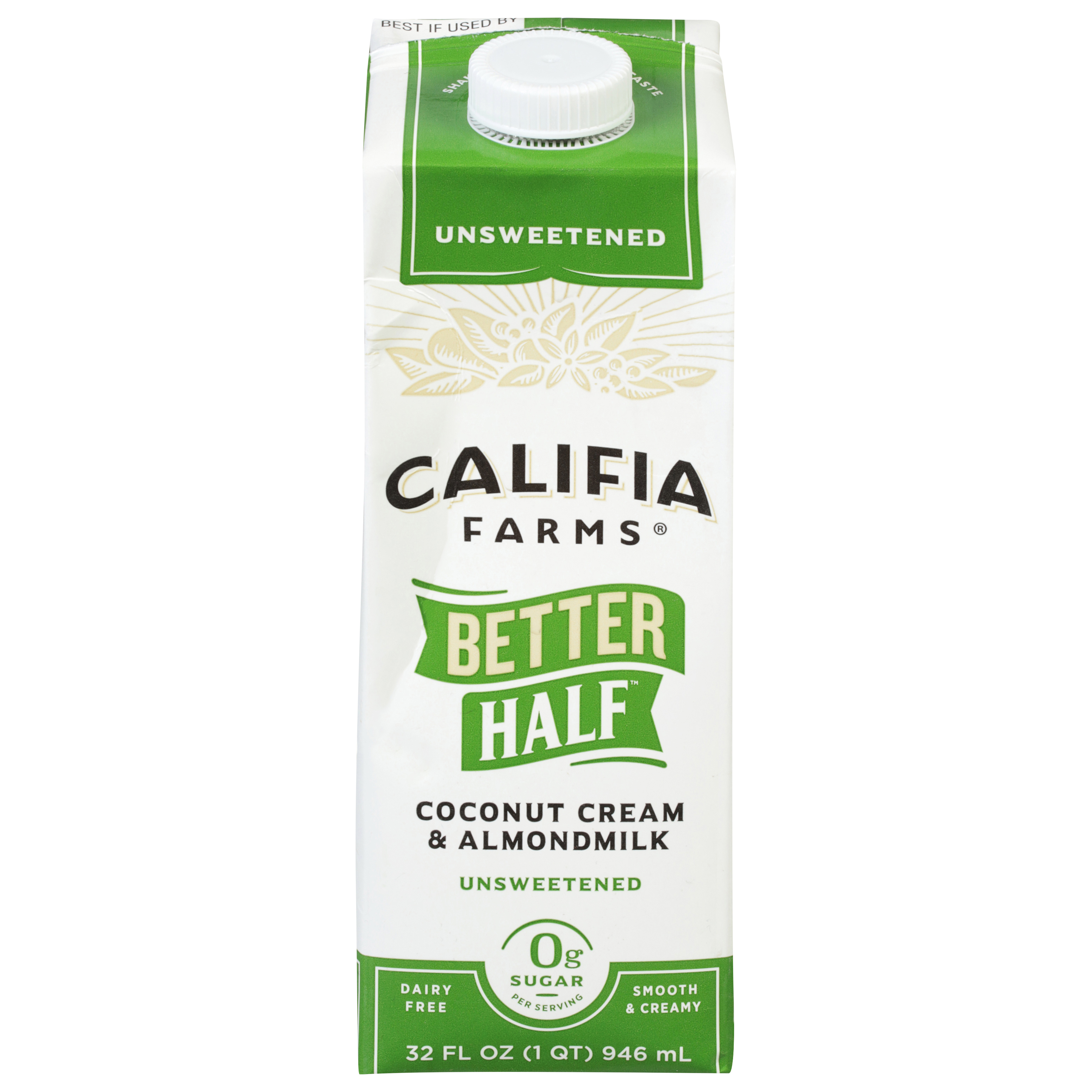 Califia Farms Better Half Unsweetened Coconut Cream & Almondmilk