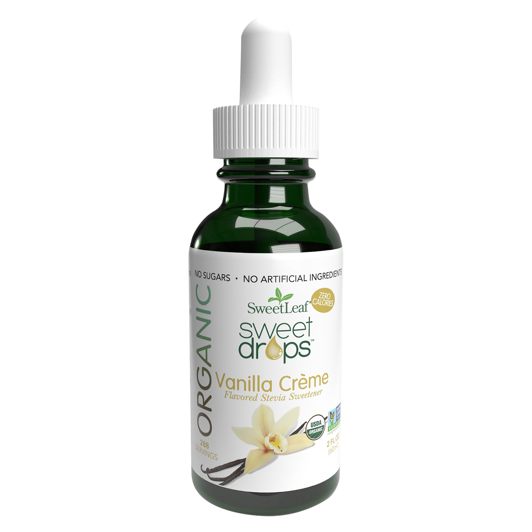 SweetLeaf Sweet Drops Vanilla Creme Flavored Stevia Sweetener