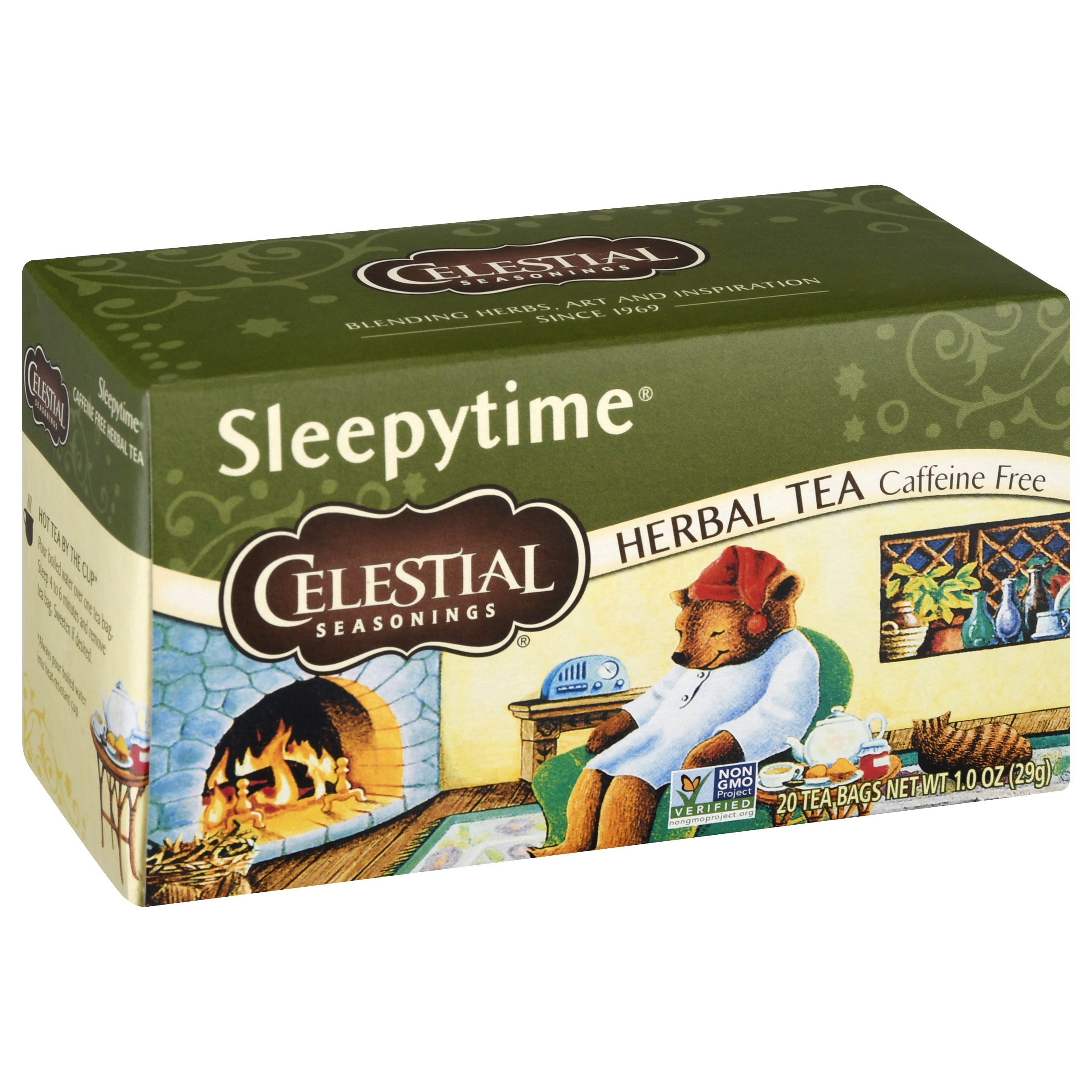 Celestial Seasonings Sleepytime Caffeine Free Bags Herbal Tea