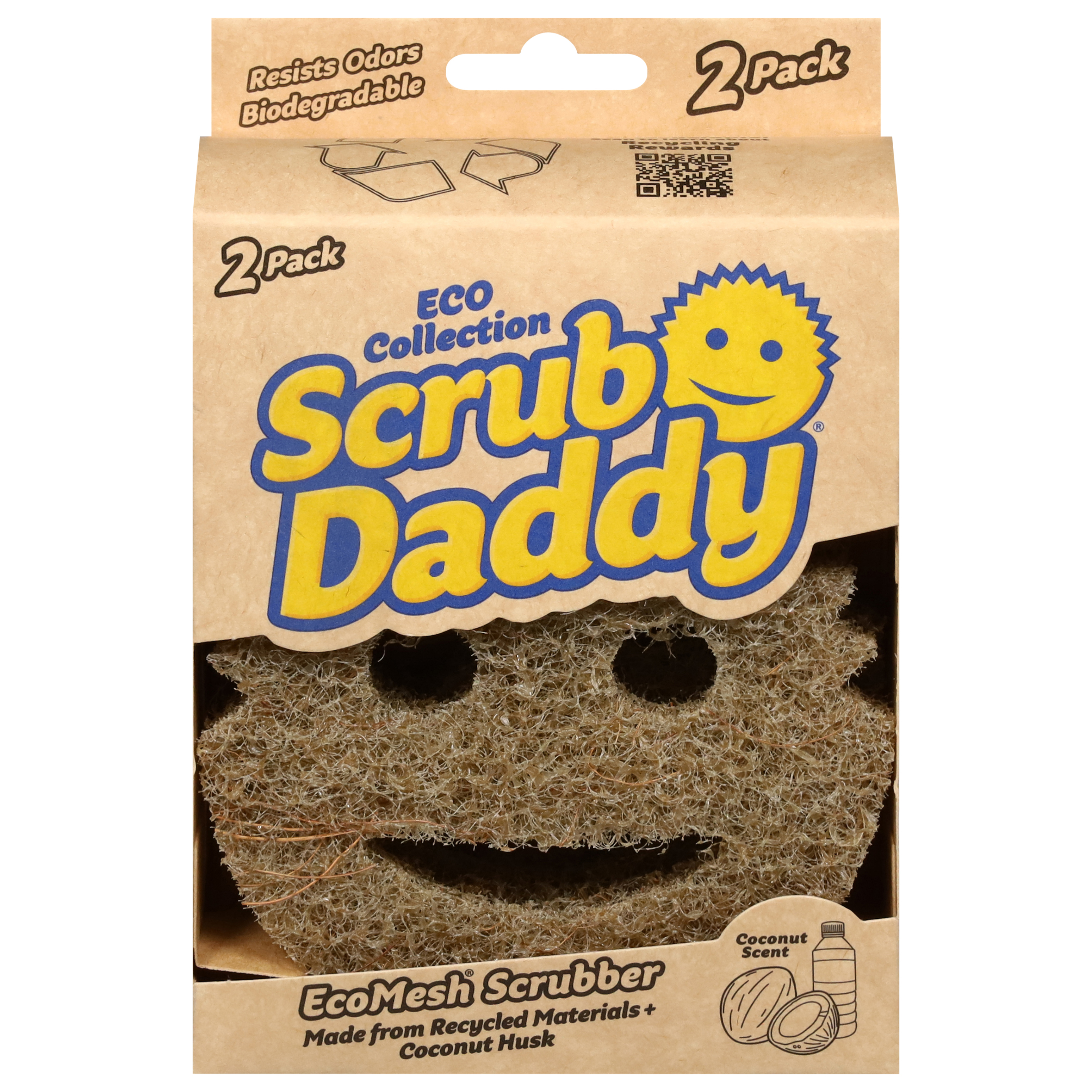 Scrub Daddy EcoMesh Coconut Scent Scrubber
