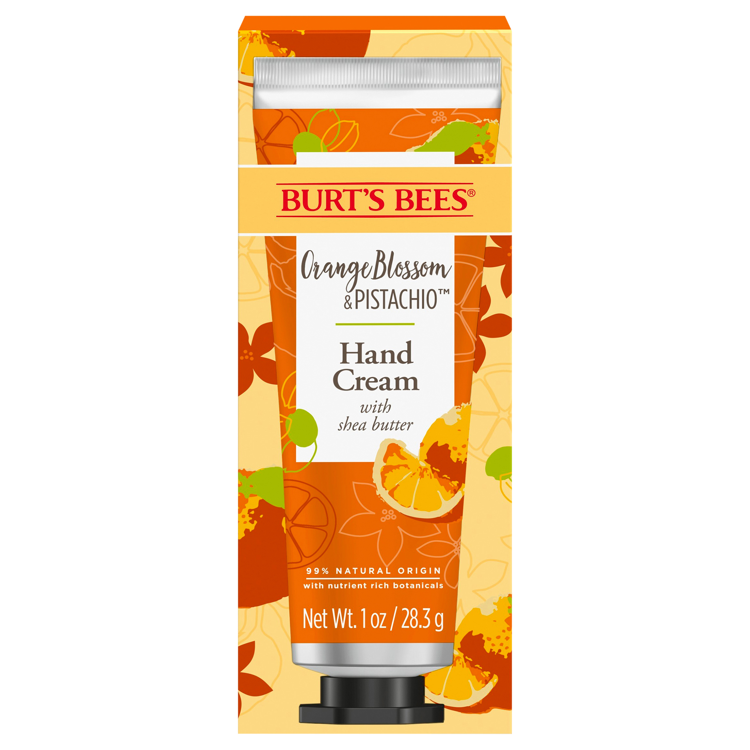 Burt’s Bees® Orange Blossom and Pistachio Hand Cream with Shea Butter,