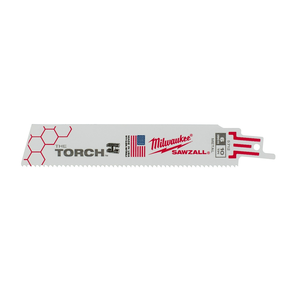 6" 10 TPI  The Torch SAWZALL Blades (Bulk - 100 Pk)