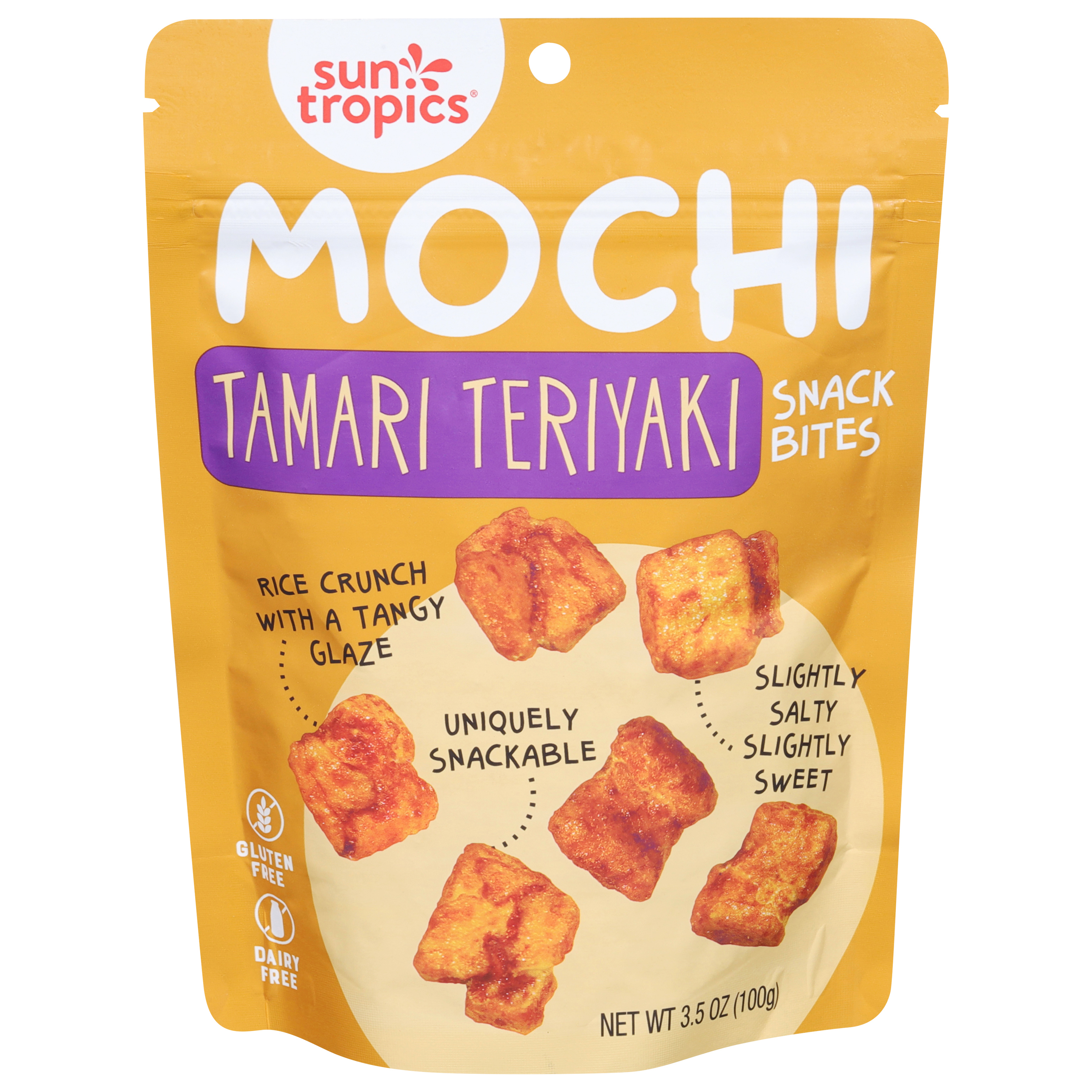 Sun Tropics Mochi Tamari Teriyaki Snack Bites