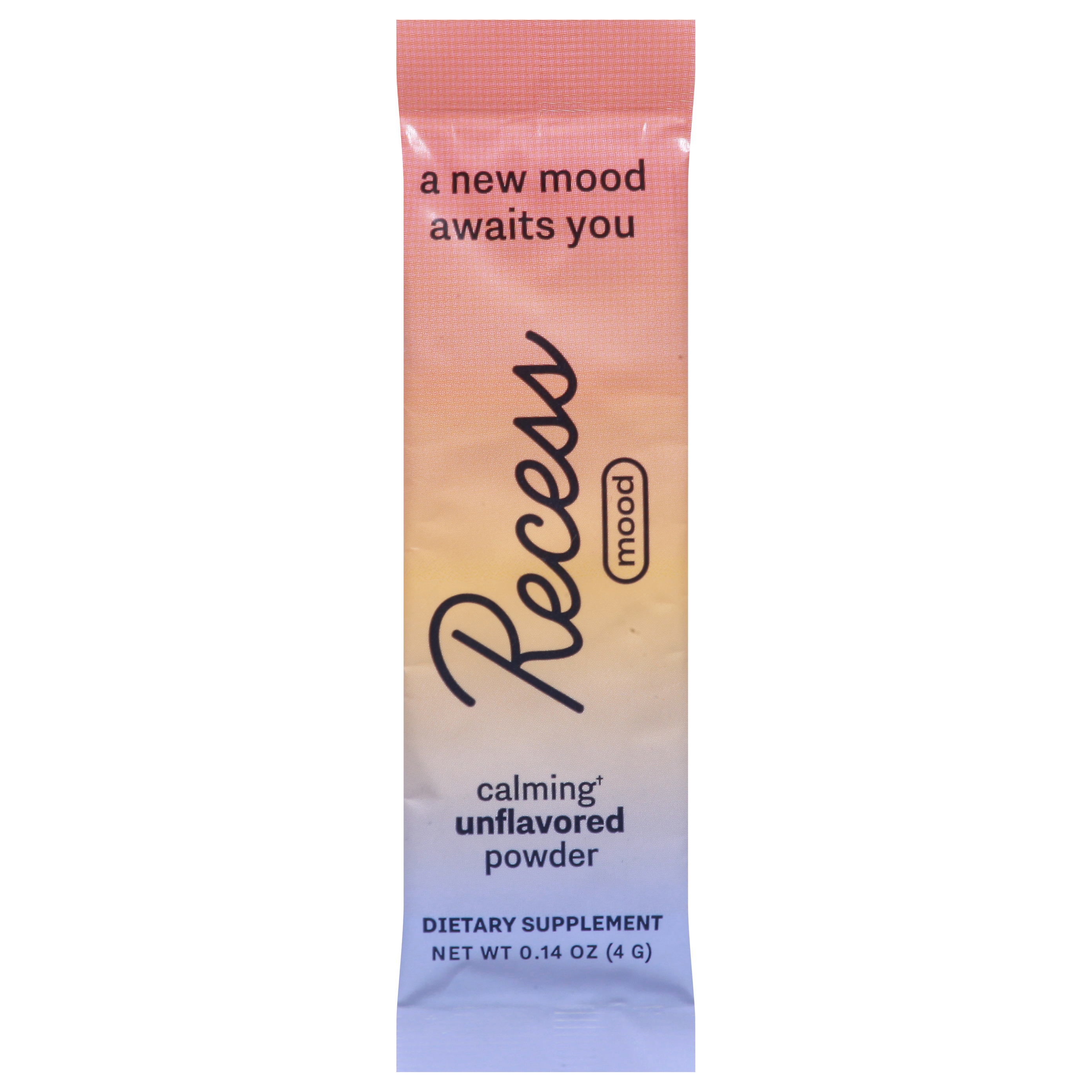 Recess Mood Unflavored Calming Powder