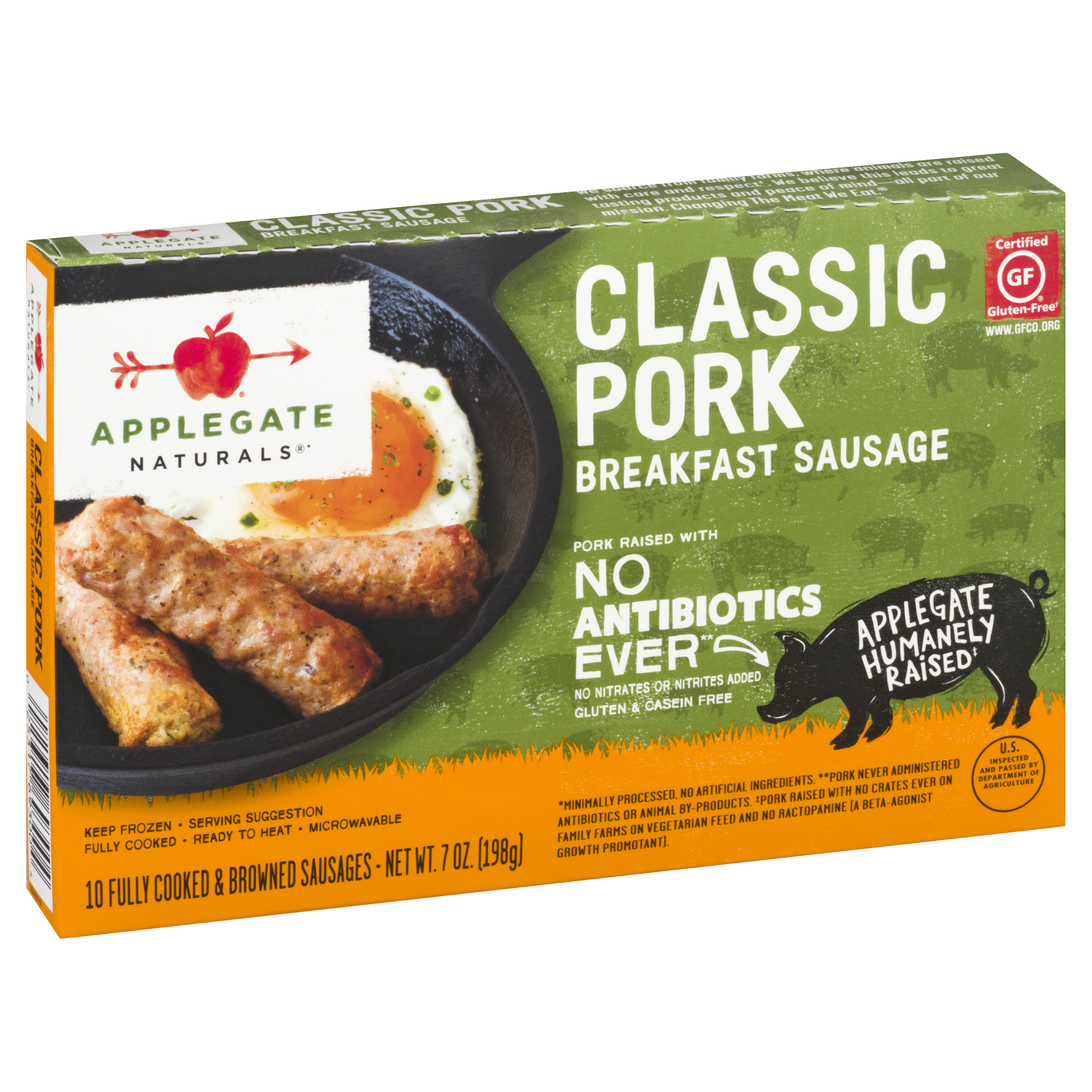 Applegate Naturals Classic Pork Breakfast Sausage