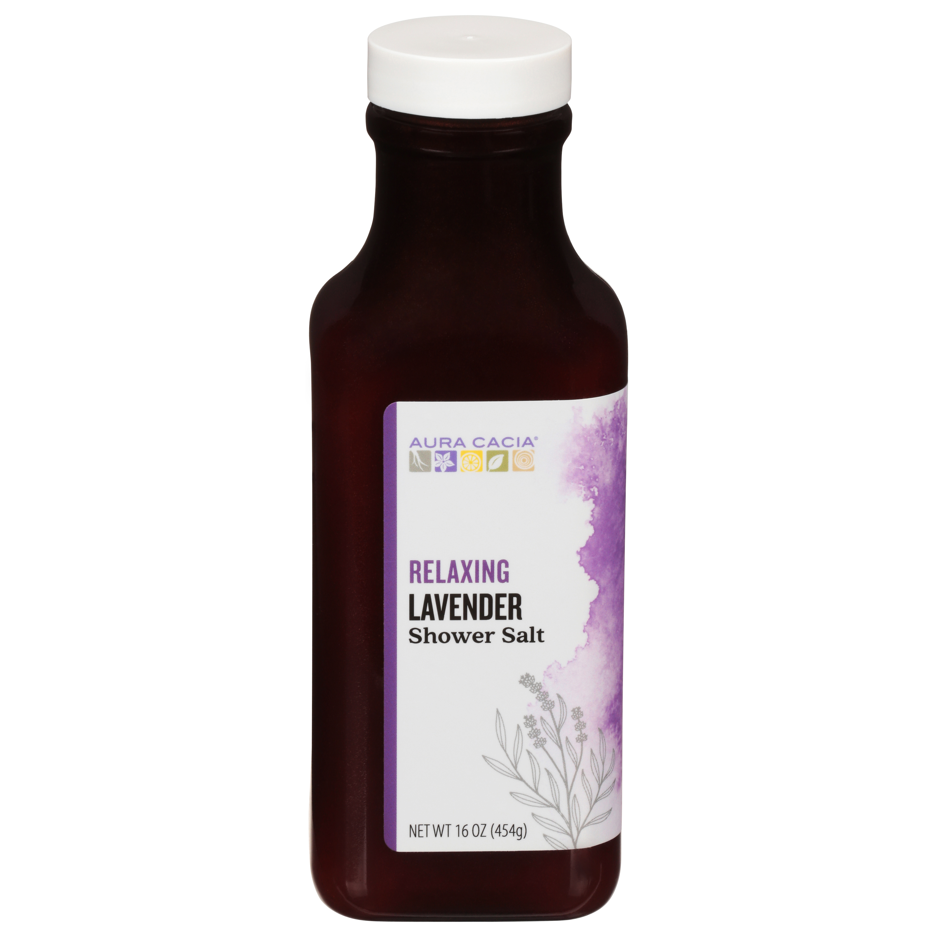 Aura Cacia Relaxing Lavender Shower Salt