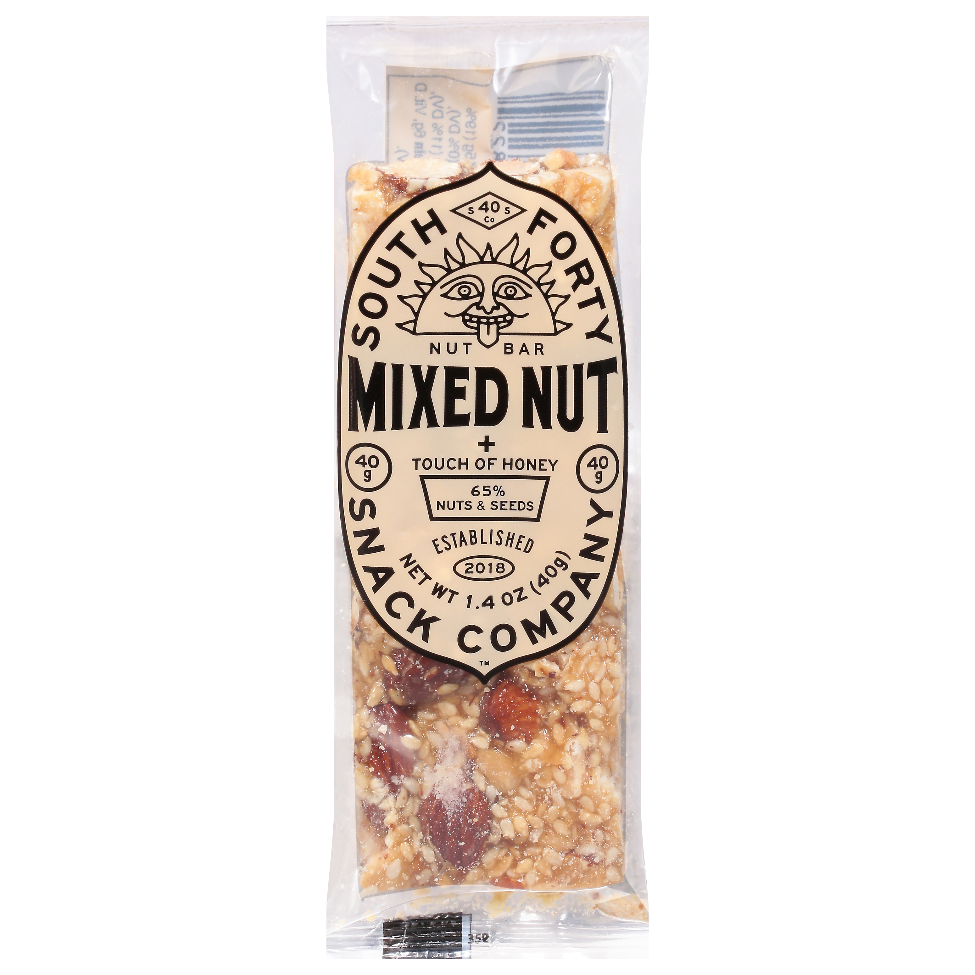 South Forty Snack Company Mixed Nut Nut Bar
