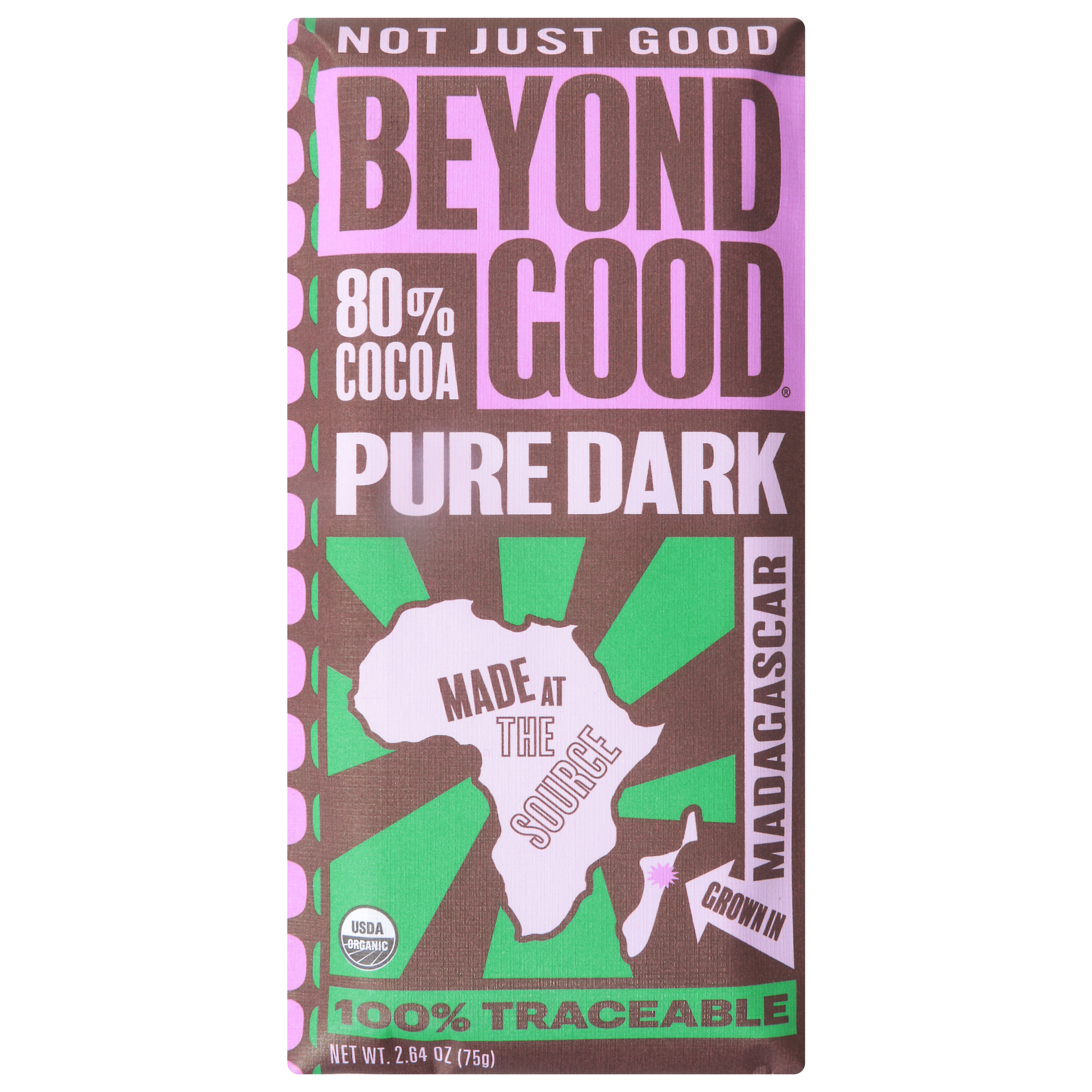 Beyond Good 80% Cocoa Pure Dark Chocolate