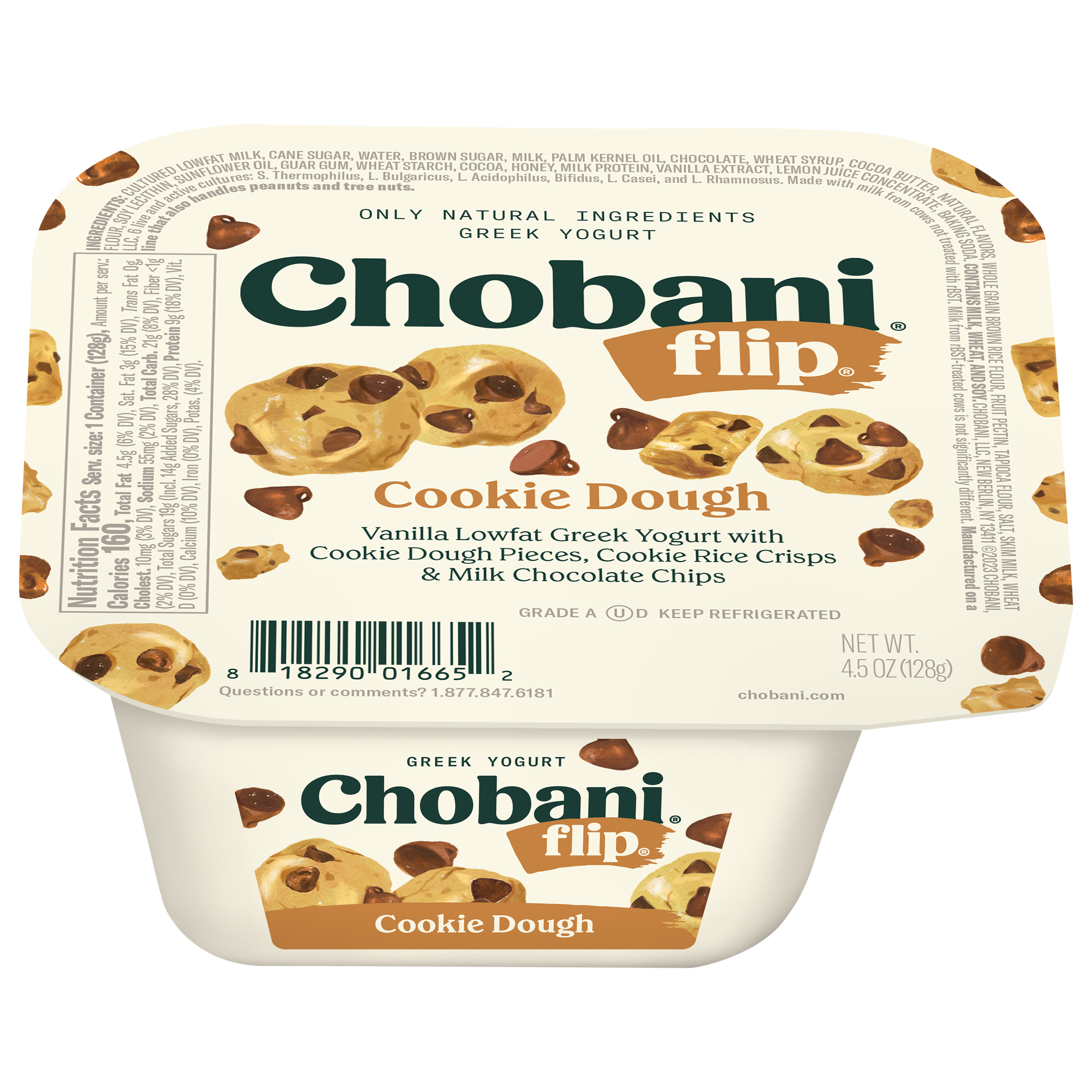 Chobani Flip Low-Fat Cookie Dough Greek Yogurt