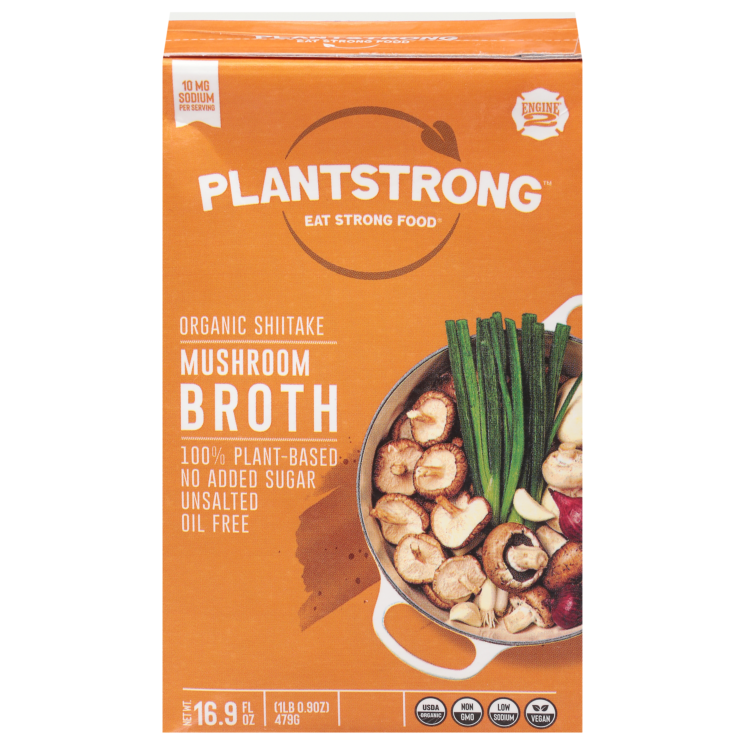 PlantStrong Organic Shiitake Mushroom Broth