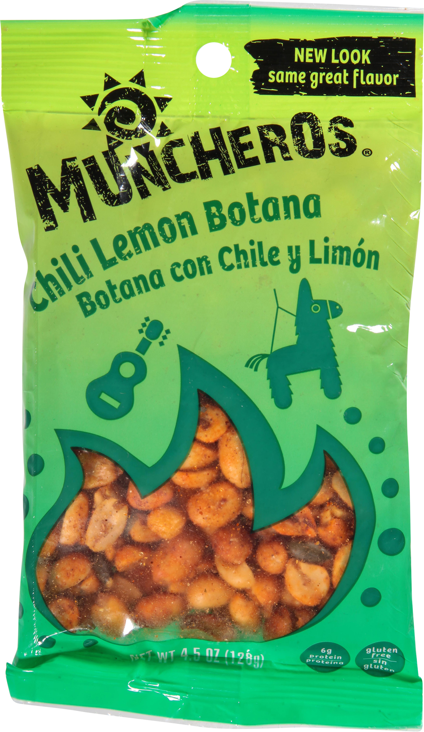 Muncheros Chili Lemon Botana Peanuts 4.5 oz