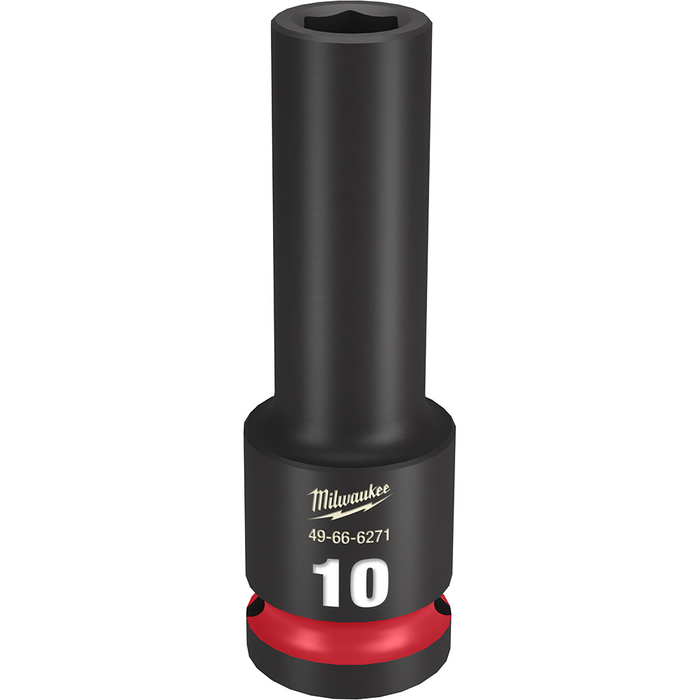 SHOCKWAVE Impact Duty 1/2" Drive 10MM Deep 6 Point Socket