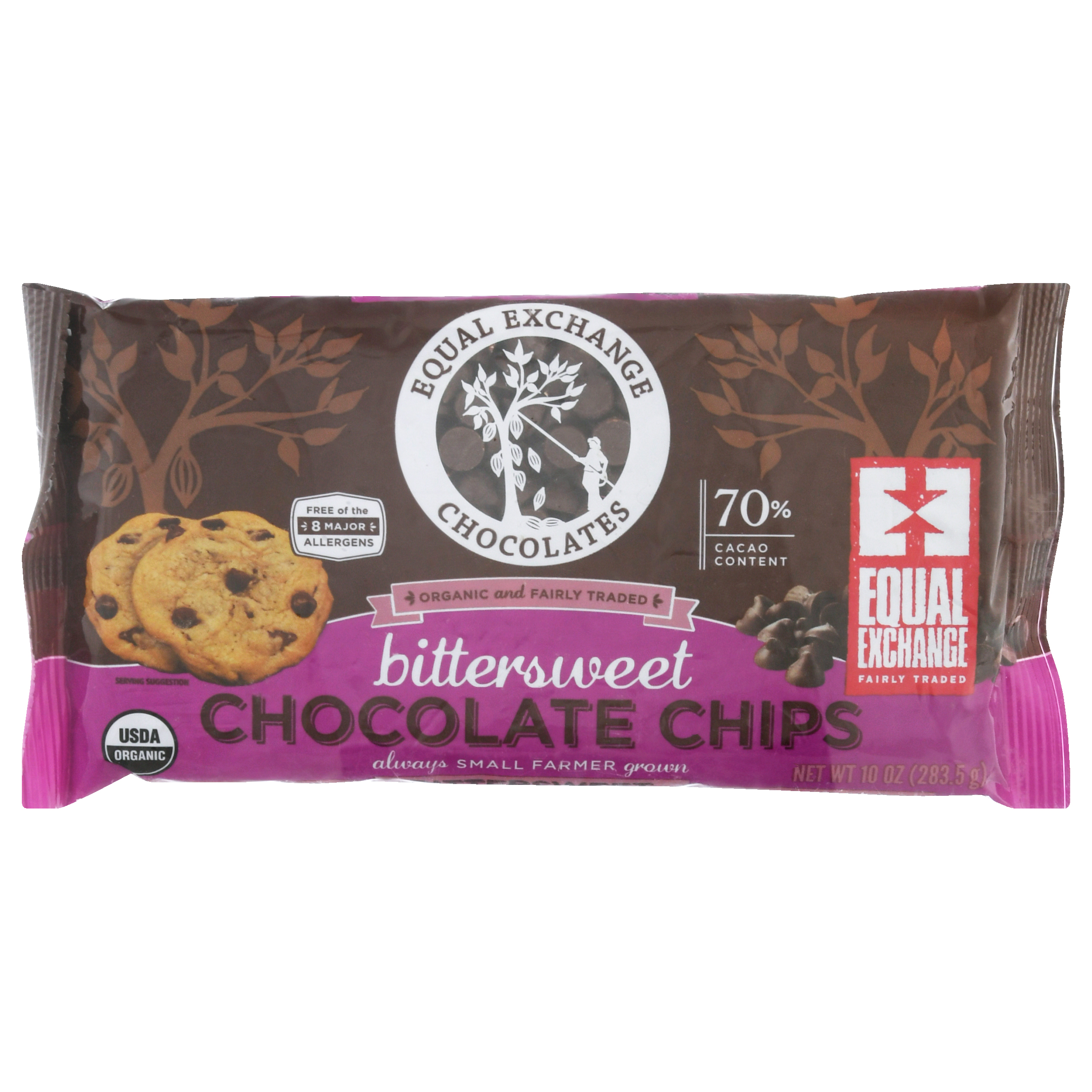 Equal Exchange Organic Bitter Sweet Chocolate Chips
