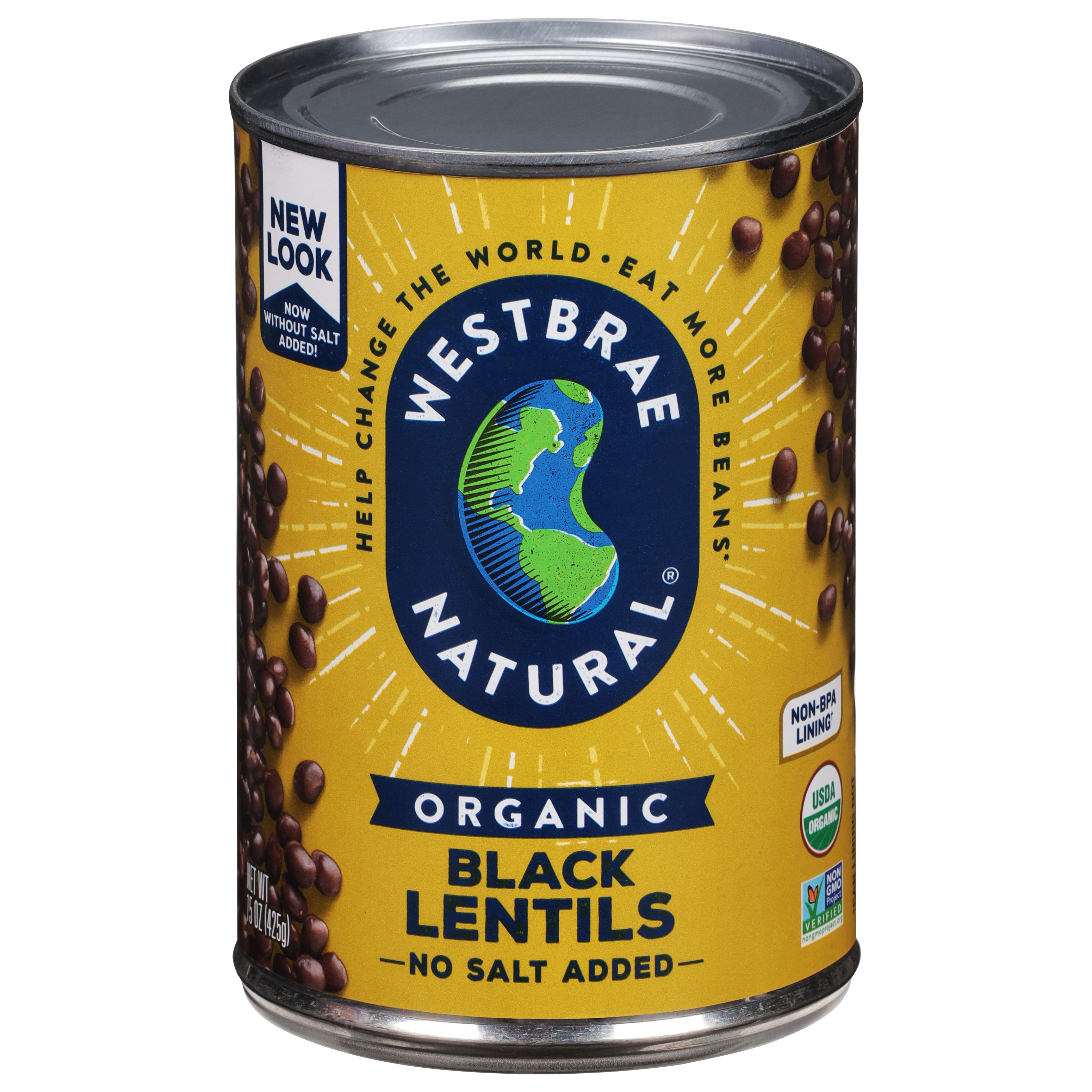 Westbrae Natural Organic Black Lentils