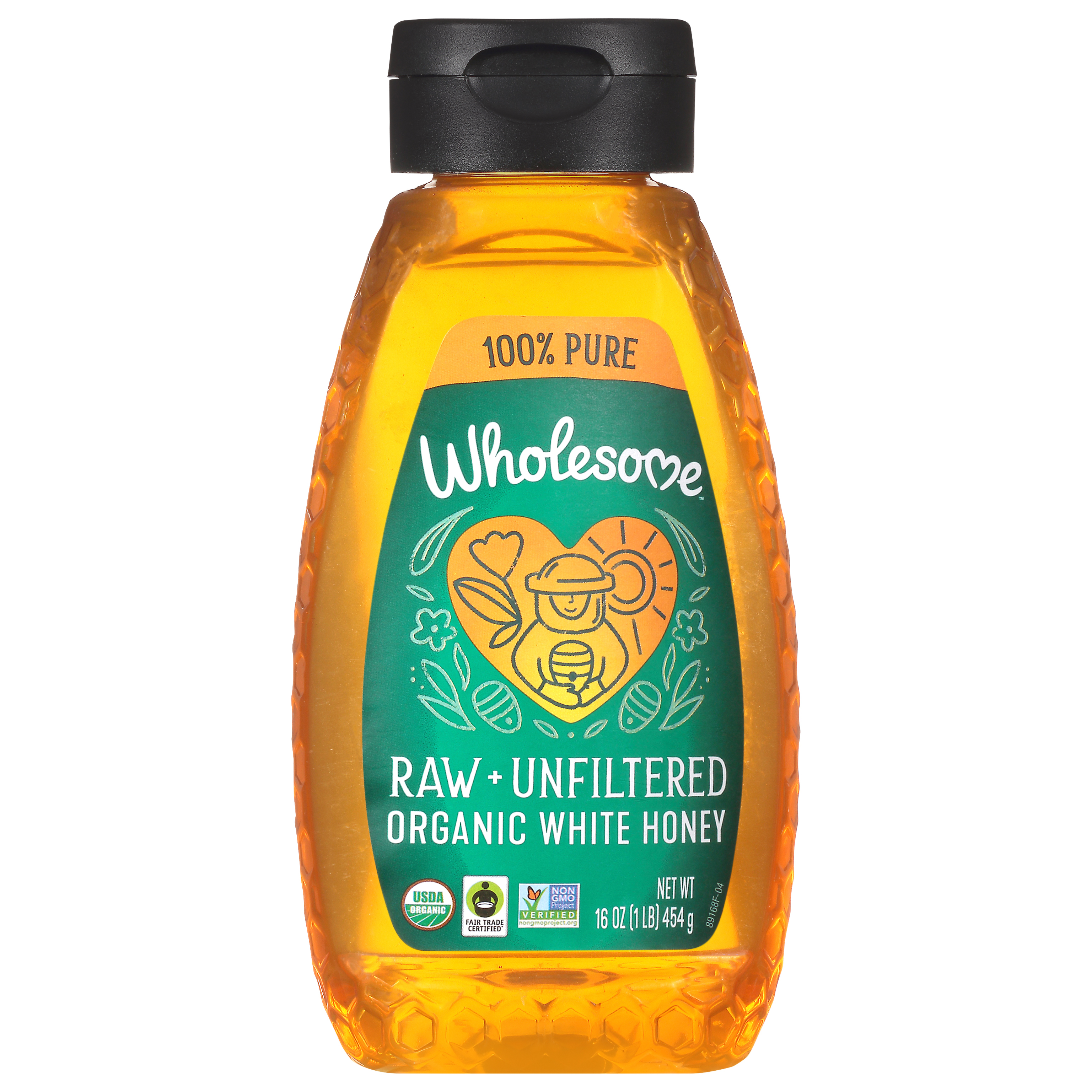 Wholesome Raw + Unfiltered Organic White Honey