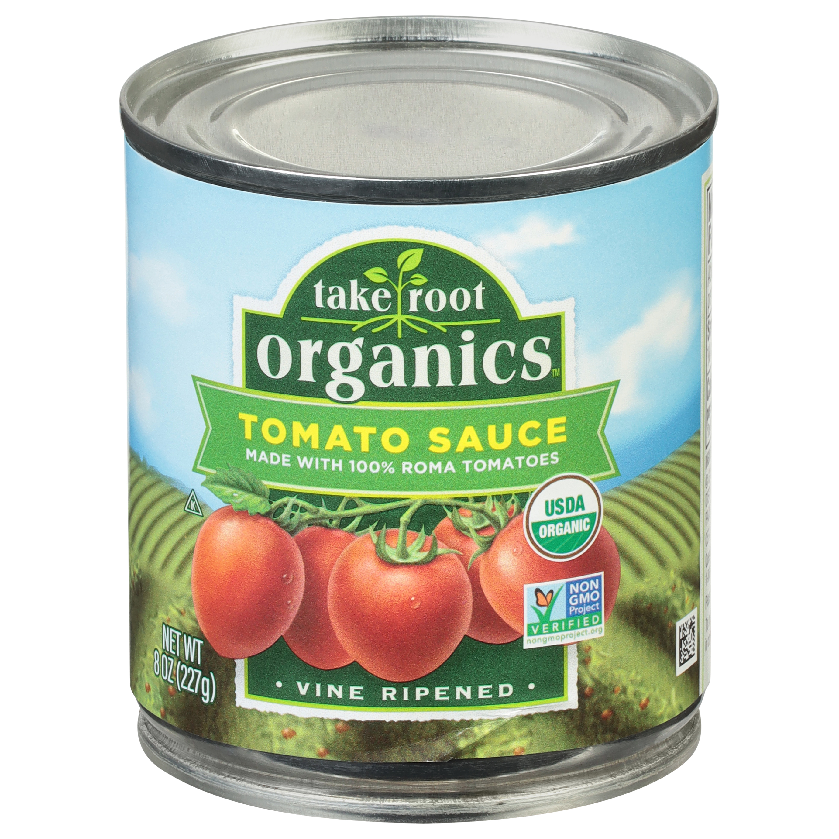 Take Root Organics Tomato Sauce 8 oz., Can