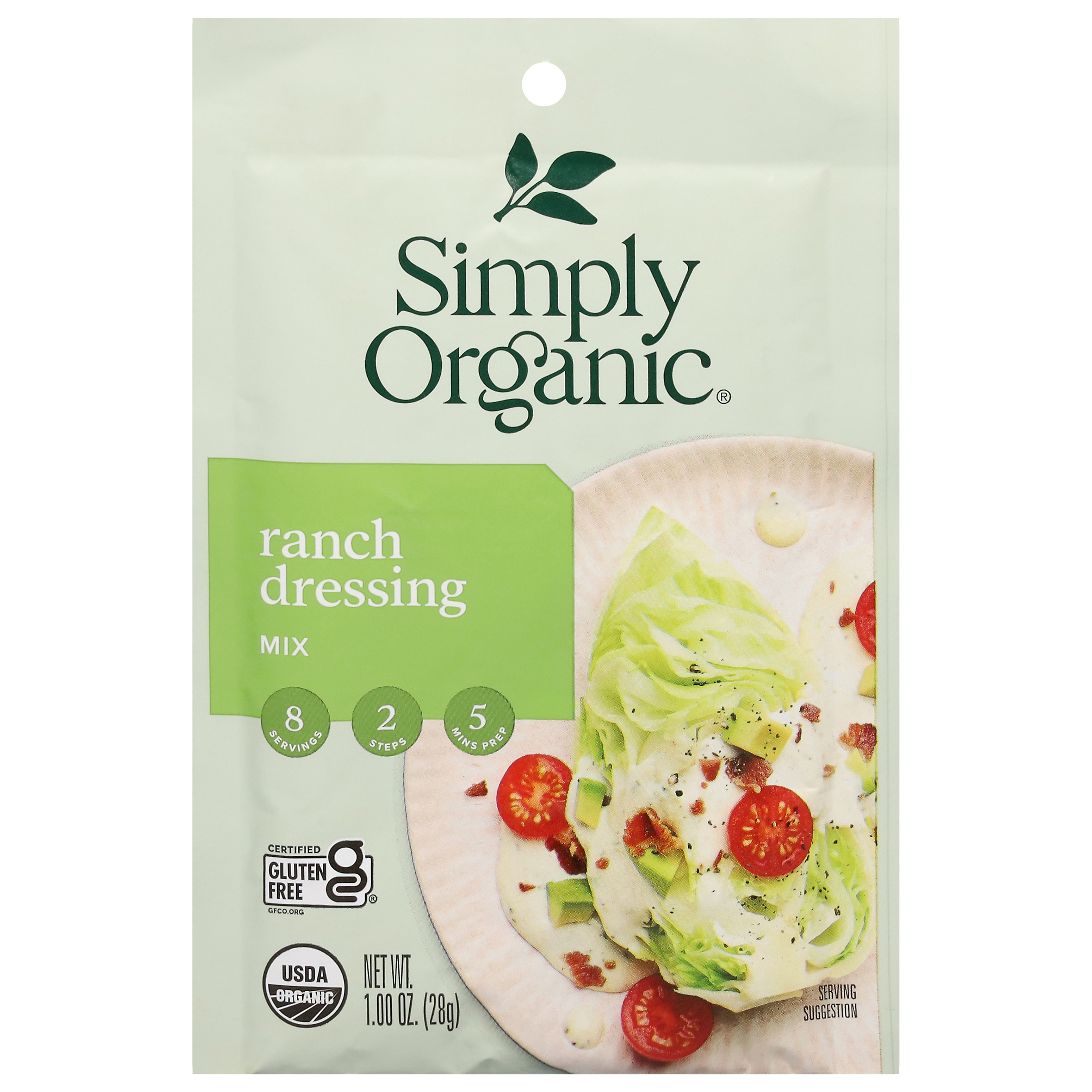 Simply Organic Ranch Dressing Mix