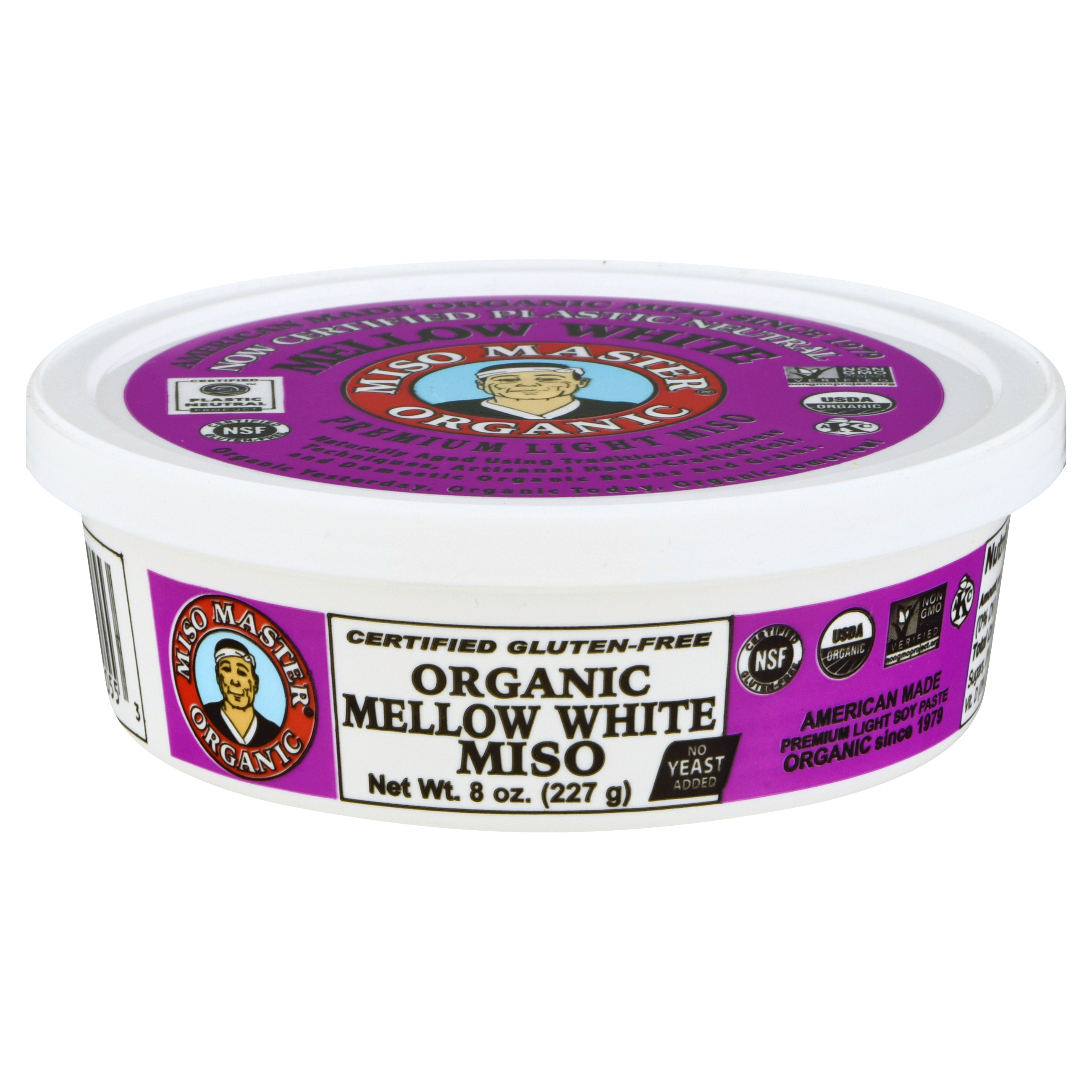 Miso Master Mellow White Organic Miso