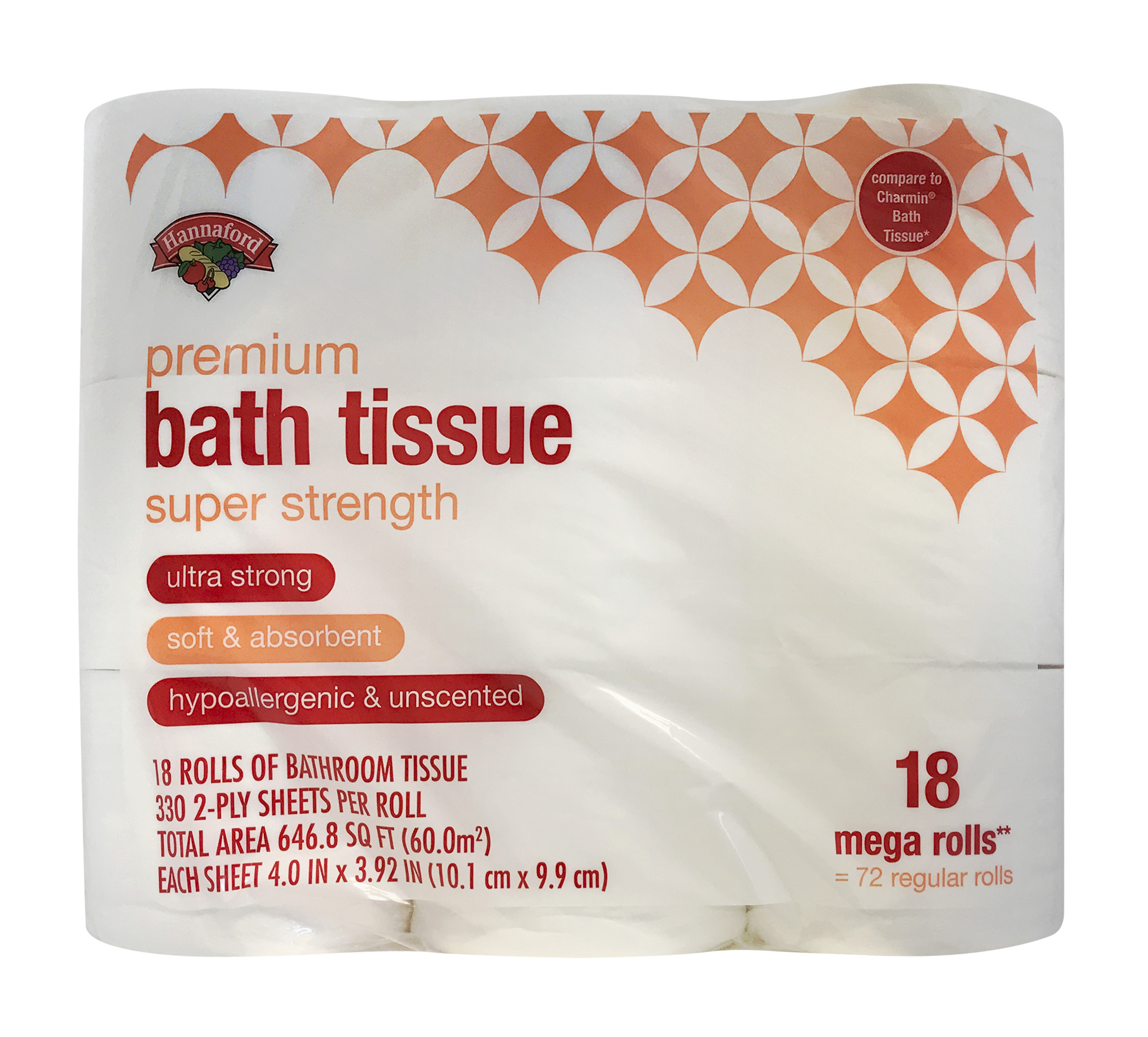 Hannaford Premium Bath Tissue Super Strength