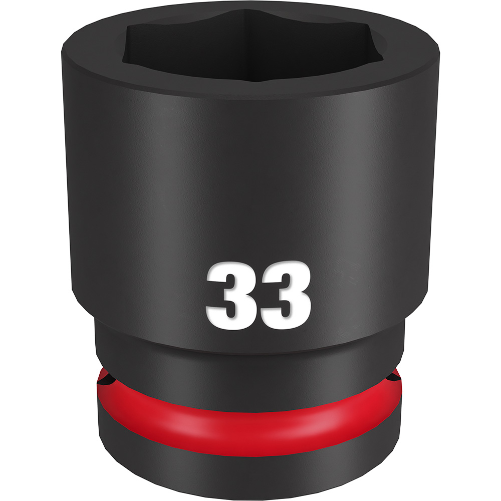 SHOCKWAVE Impact Duty 3/4" Drive 33MM Standard 6 Point Socket