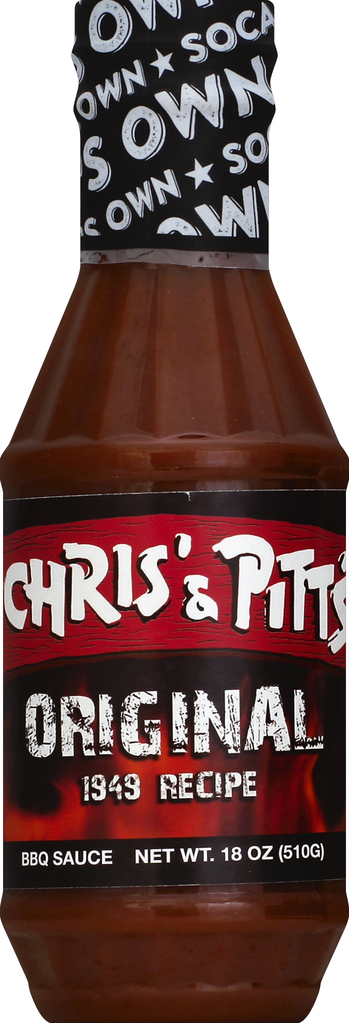 Chris & Pitts Original BBQ Sauce 18oz