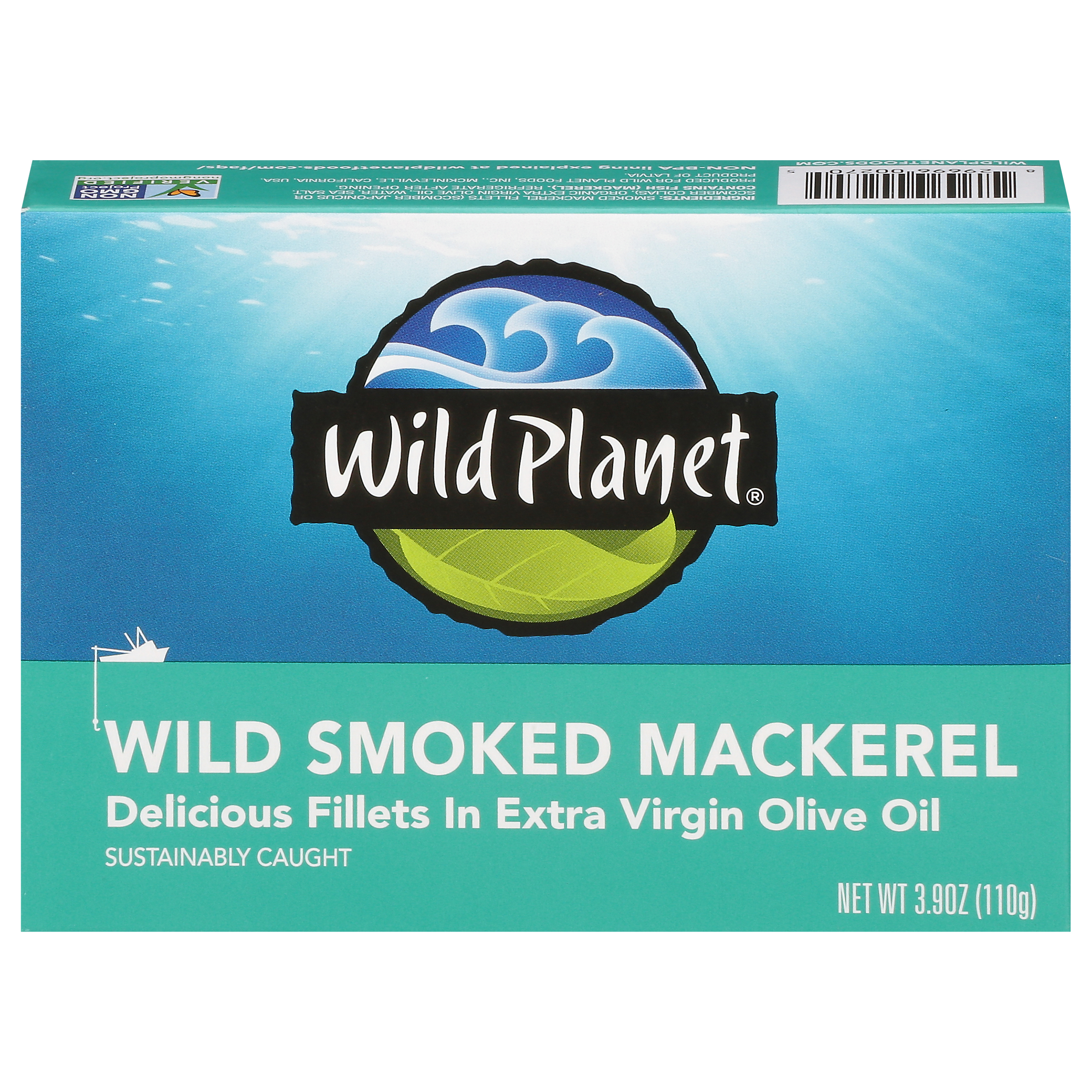 Wild Planet Wild Smoked Mackerel