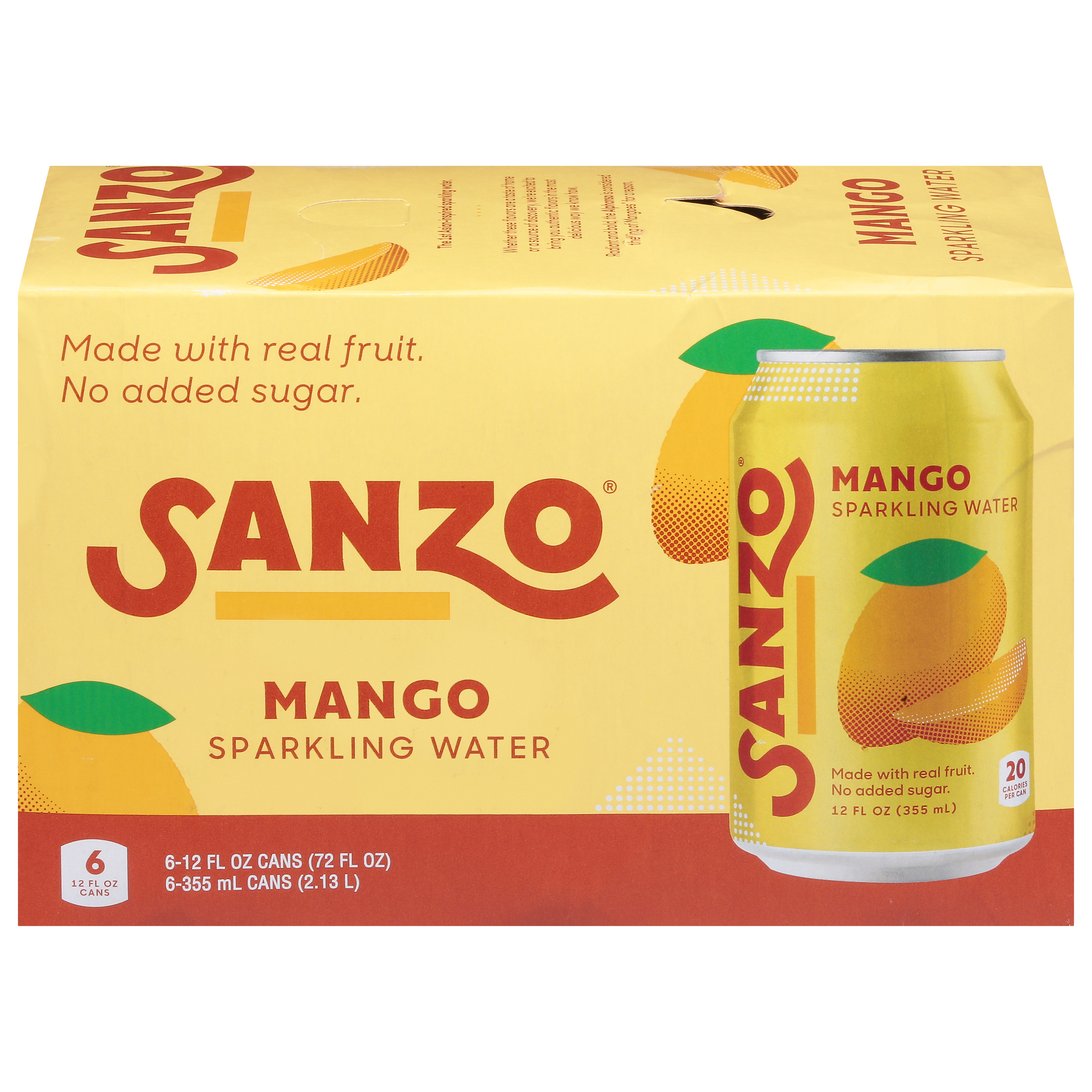 Sanzo Mango Sparkling Water