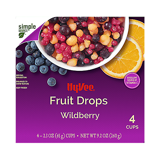 HyVee Wildberry Fruit Drops 4 ea