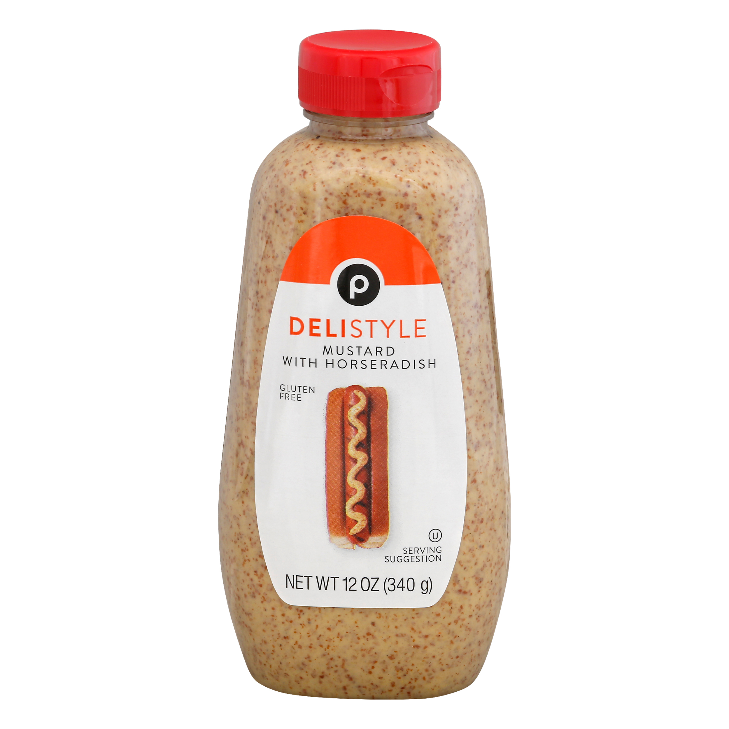 Publix Deli Style Horseradish Mustard 12.0 oz BOTTLE