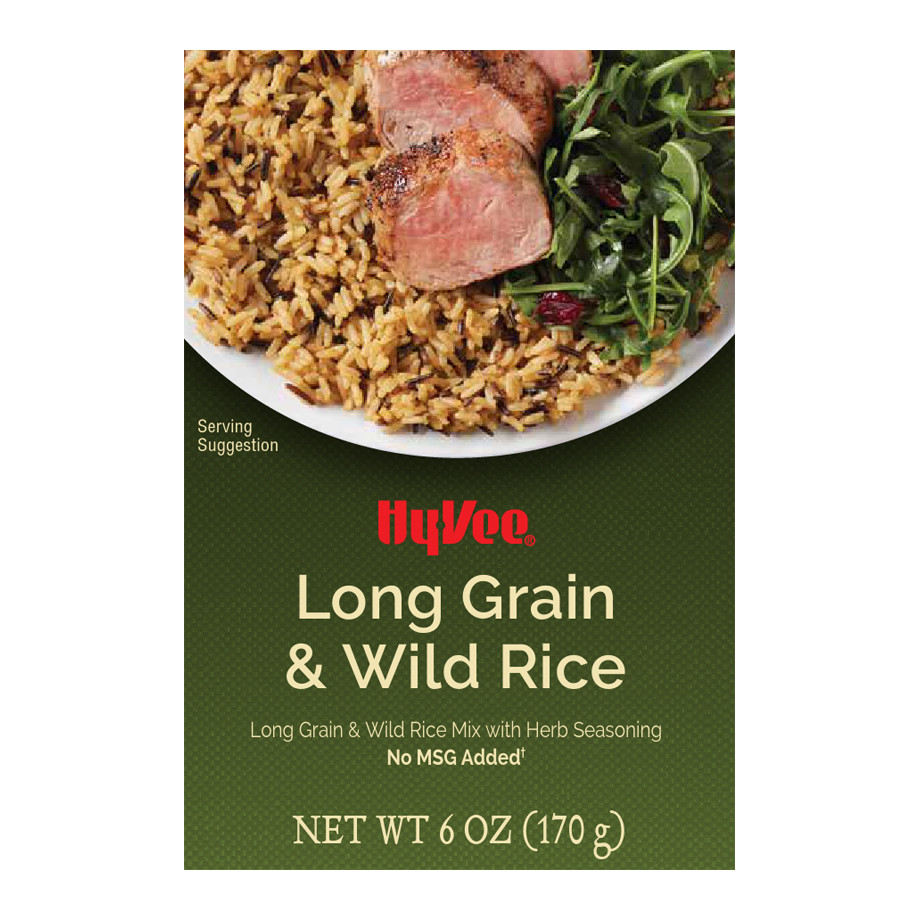 HyVee Long Grain & Wild Rice 6 oz