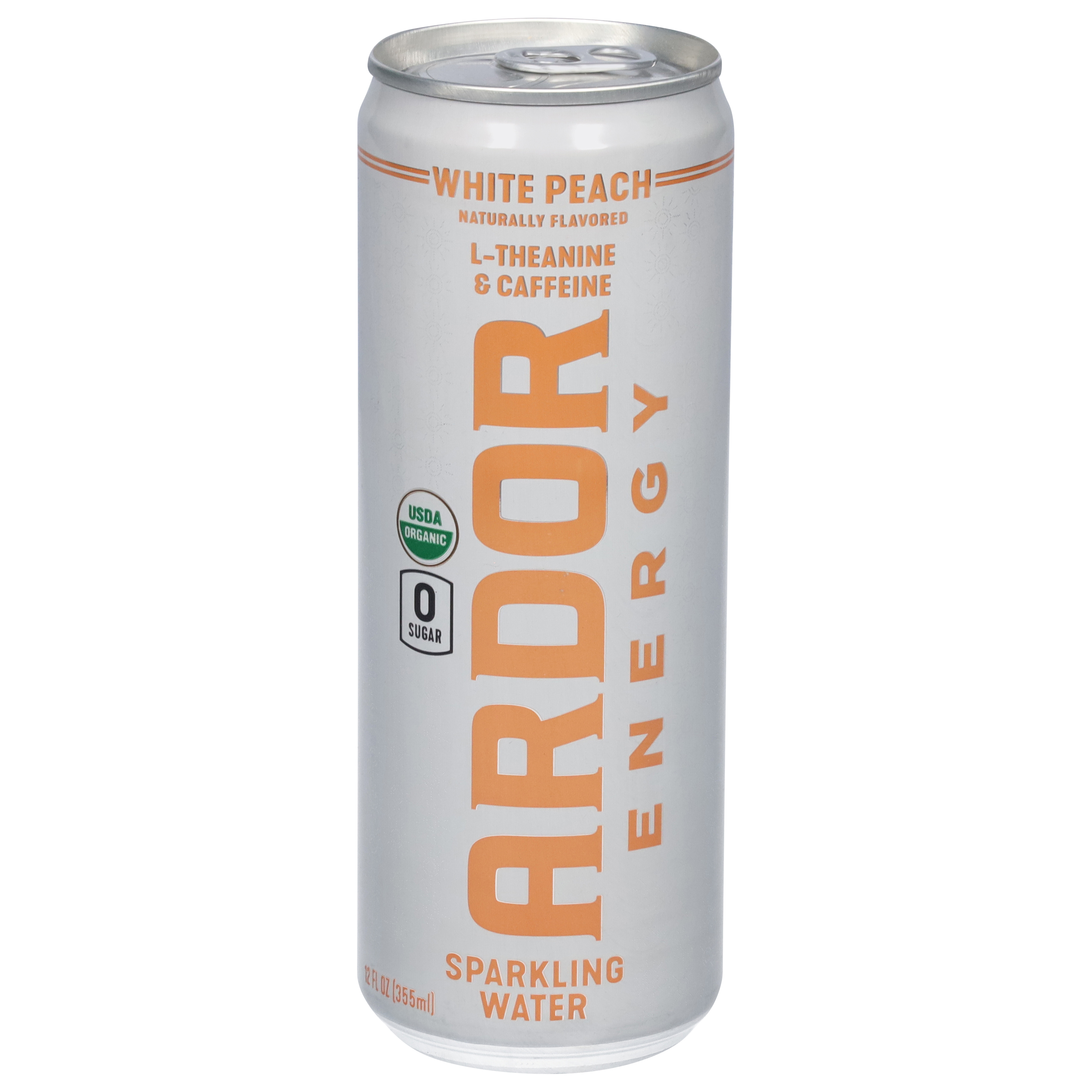 Ardor White Peach Sparkling Water