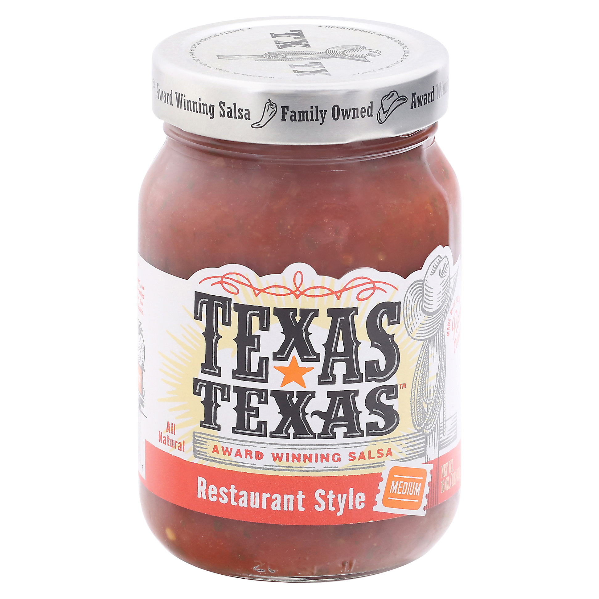 Texas Texas Medium Restaurant Style Salsa
