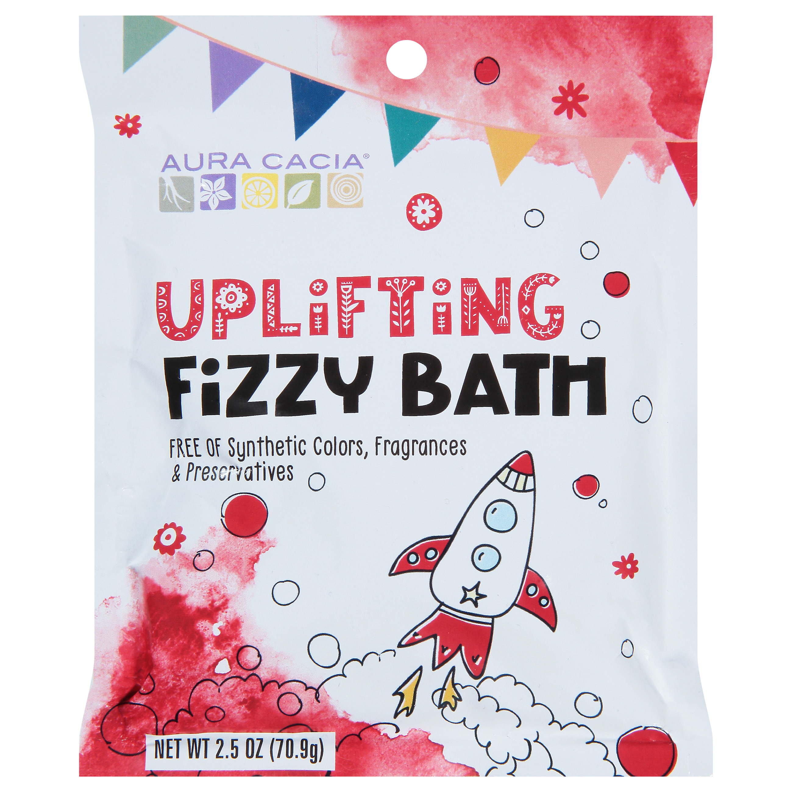 Aura Cacia Uplifting Fizzy Bath