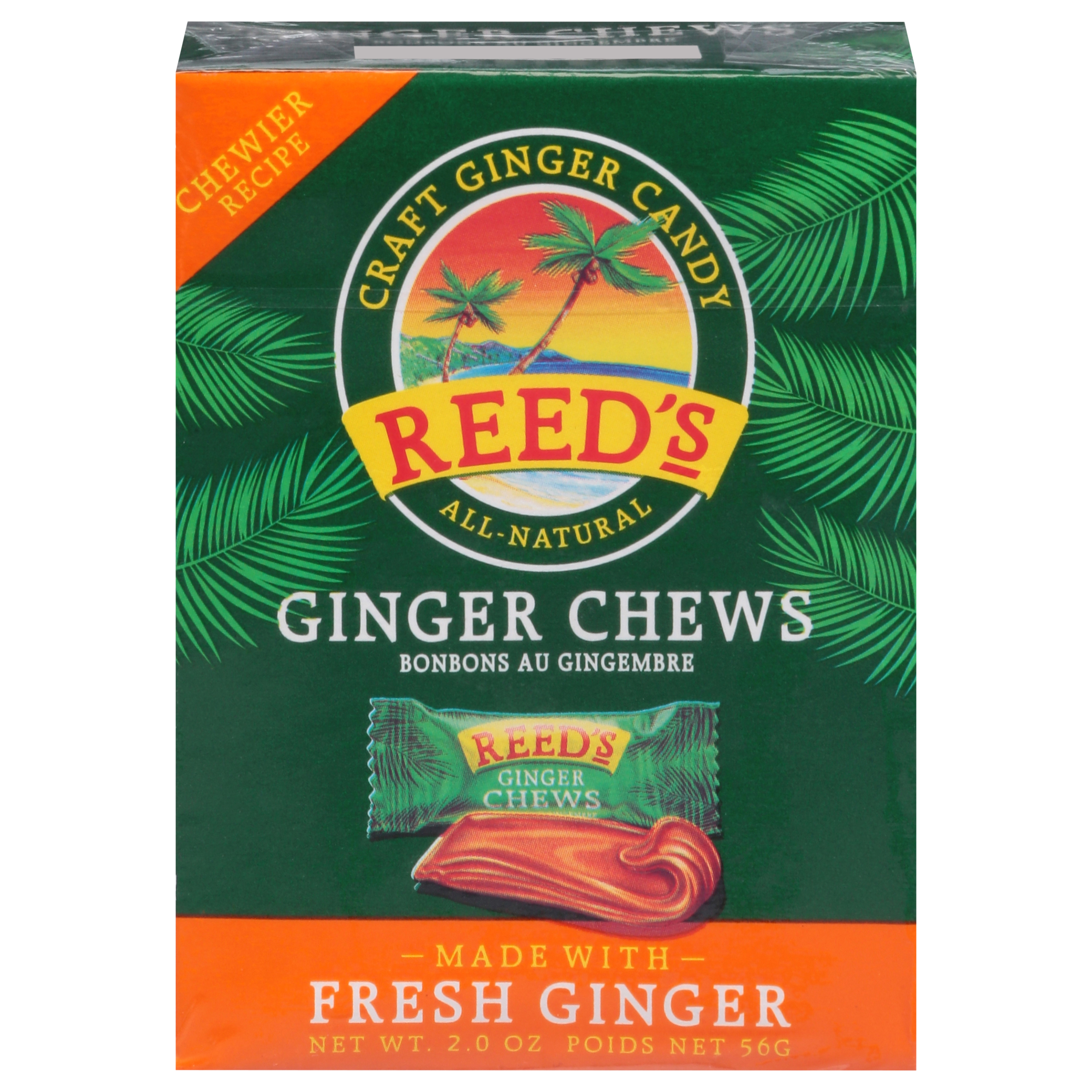 Reed`s Ginger Rolls, Chewy