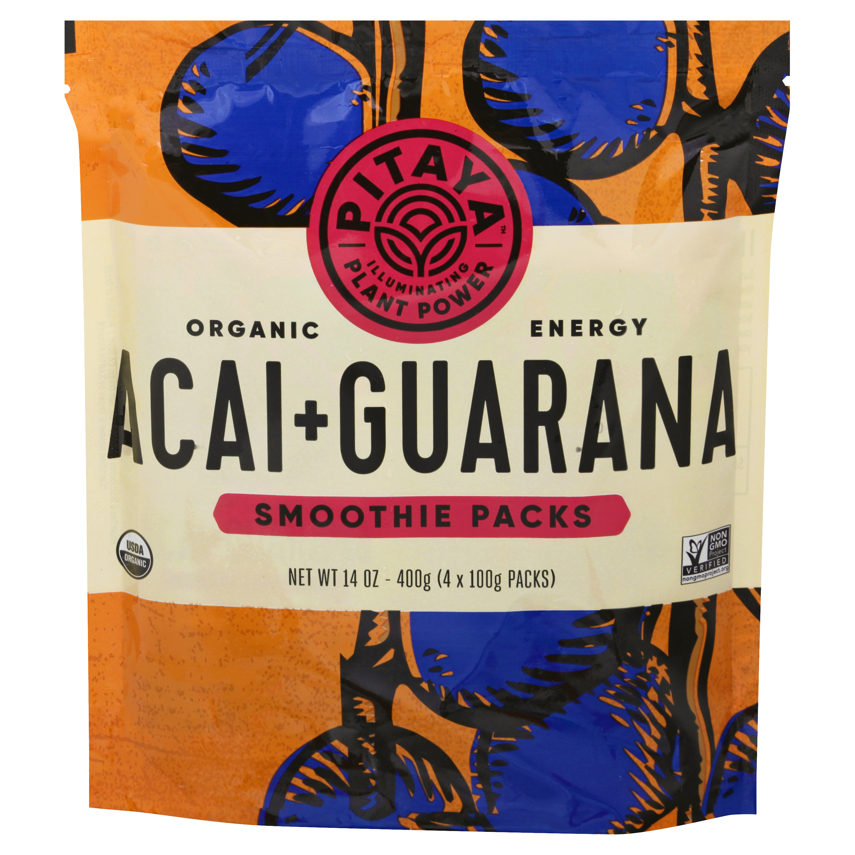 Pitaya Organic Smoothie Packs Acai + Guarana