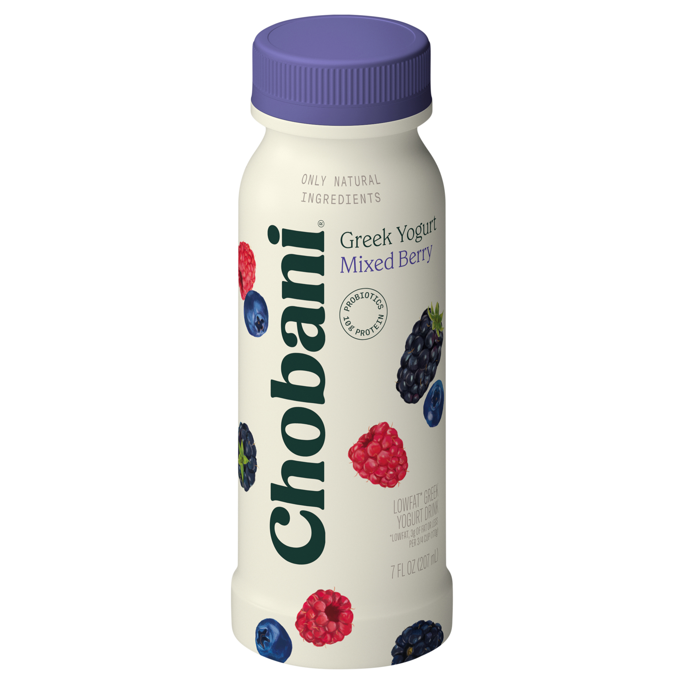 Chobani Lowfat Greek Mixed Berry Yogurt Drink