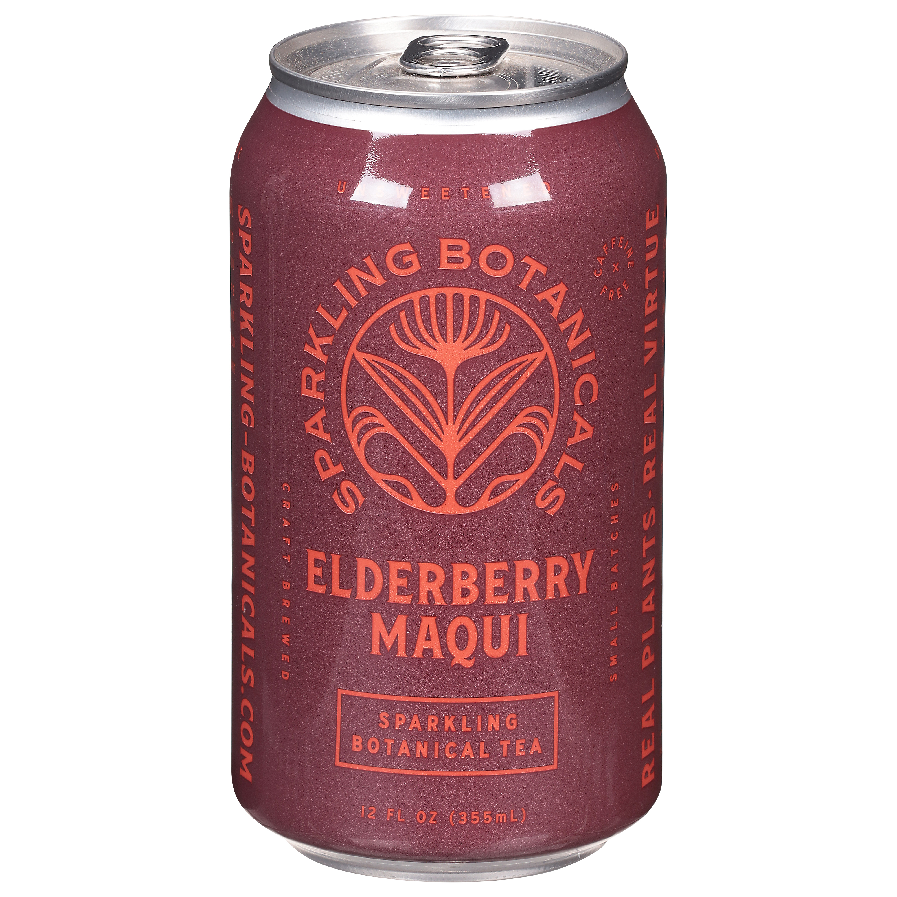 Sparkling Botanicals Sparkling Elderberry Maqui Botanical Tea