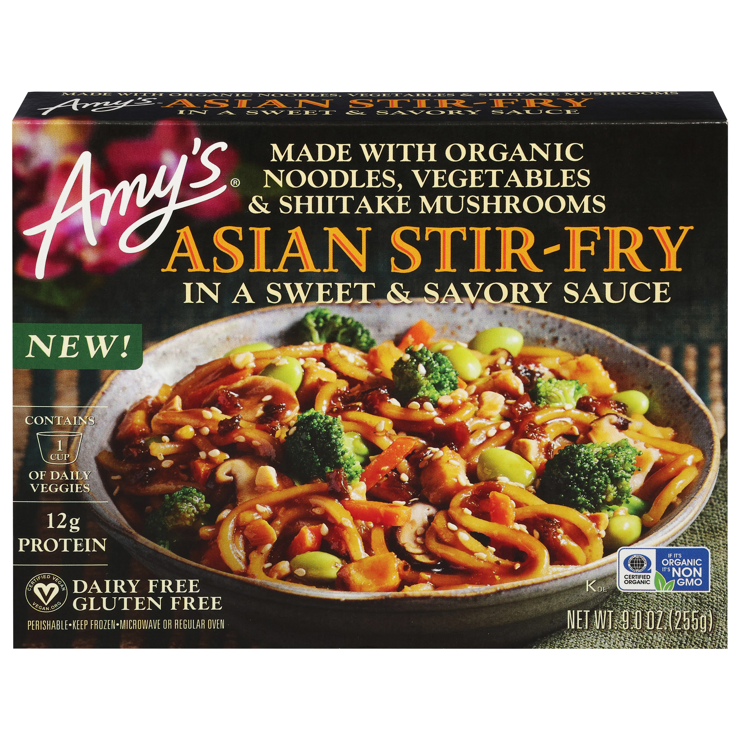 Amy's Asian Stir-Fry in a Sweet & Savory Sauce