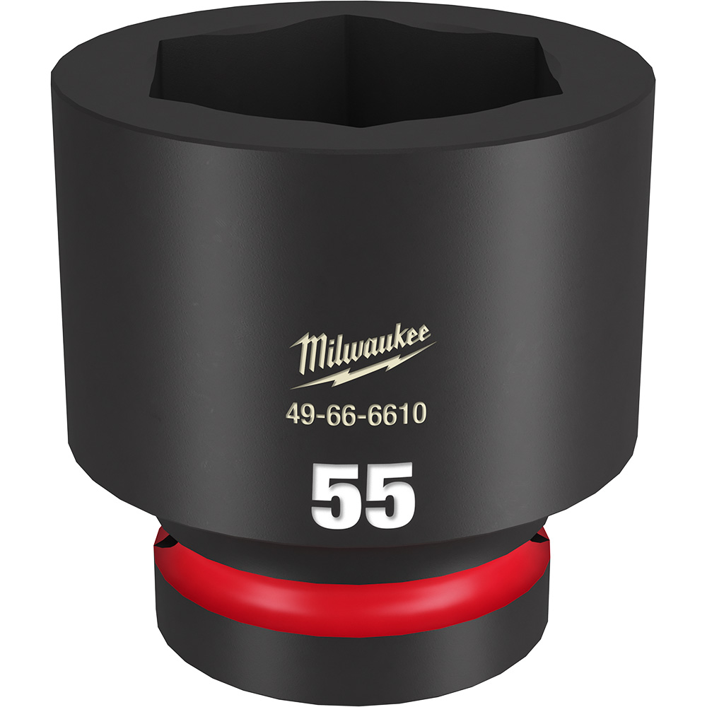 SHOCKWAVE Impact Duty 1" Drive 55MM Standard 6 Point Socket