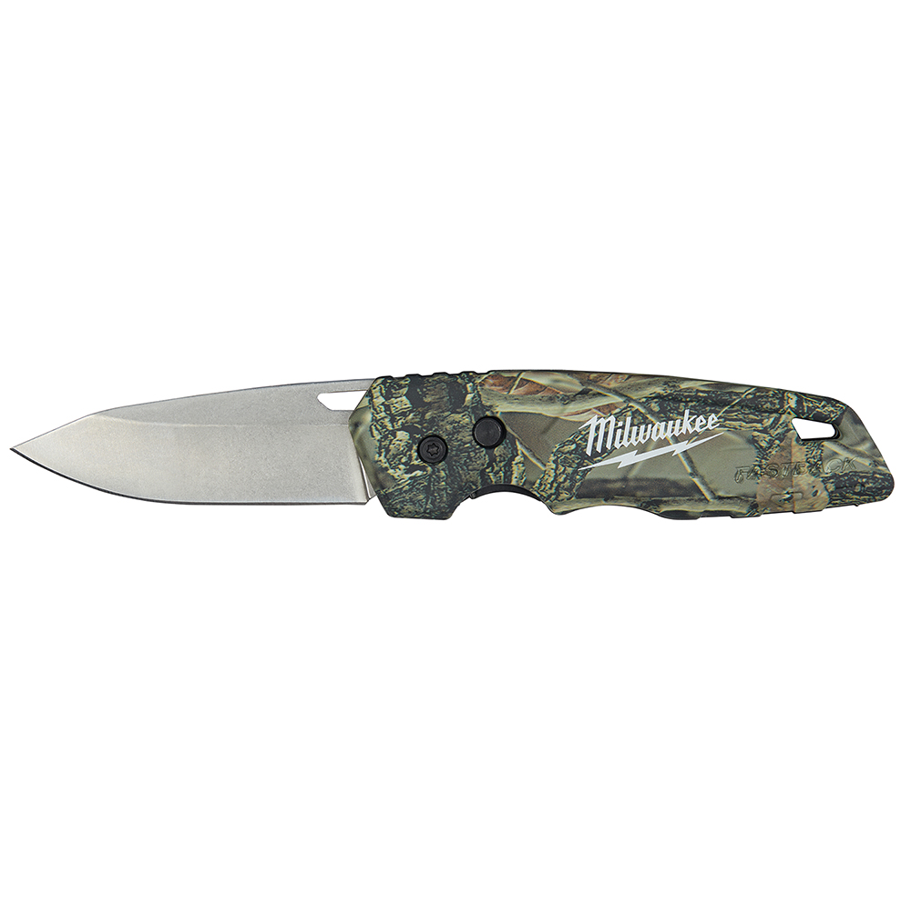 Product image for Milwaukee 48-22-1524 FASTBACK™ Camo Folding Pocket Knife