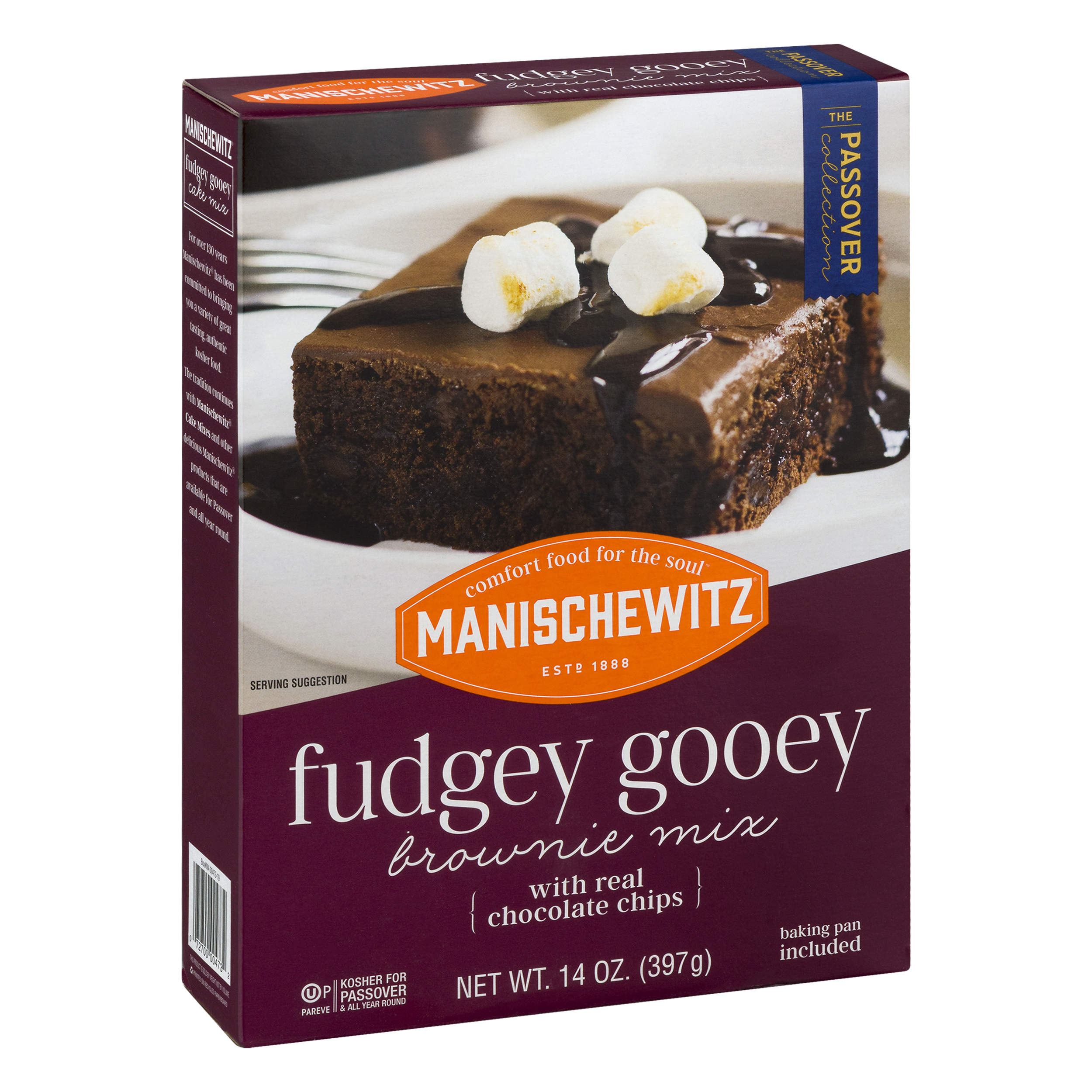 Manischewitz The Passover Collection Fudgey Gooey Brownie Mix