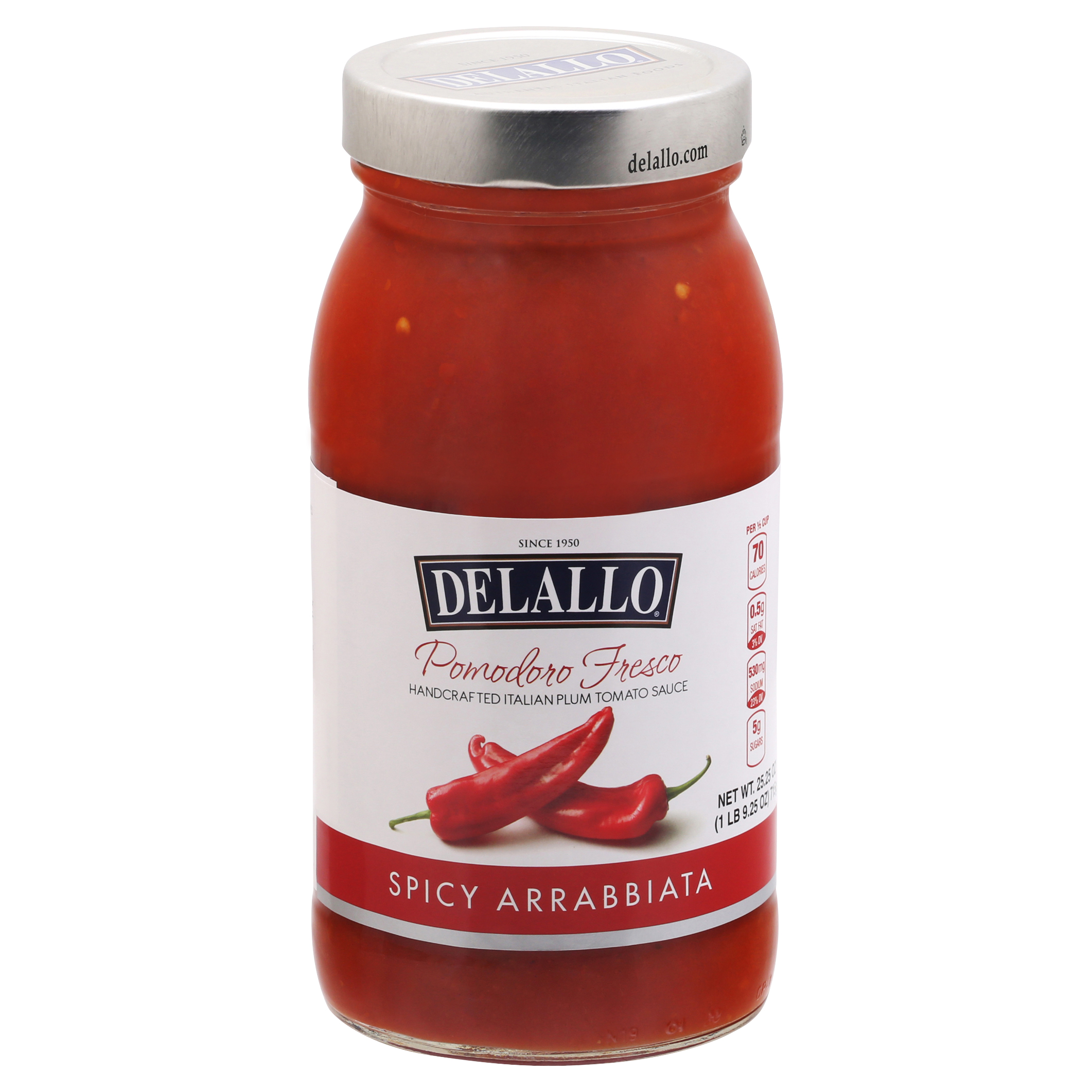 Delallo Spicy Arrabbiata Pomodoro Fresco Tomato Sauce