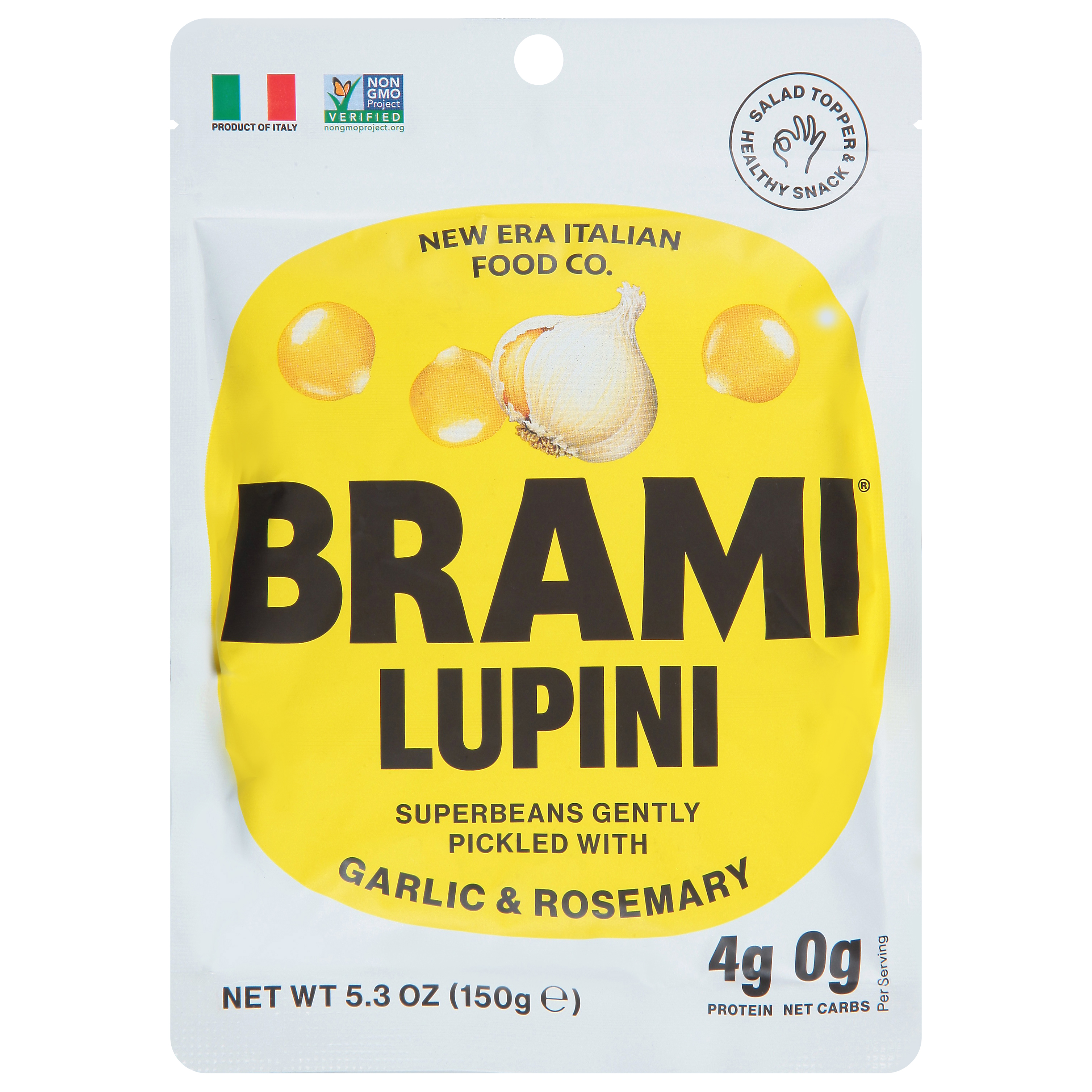 Brami Garlic & Rosemary Lupini Beans