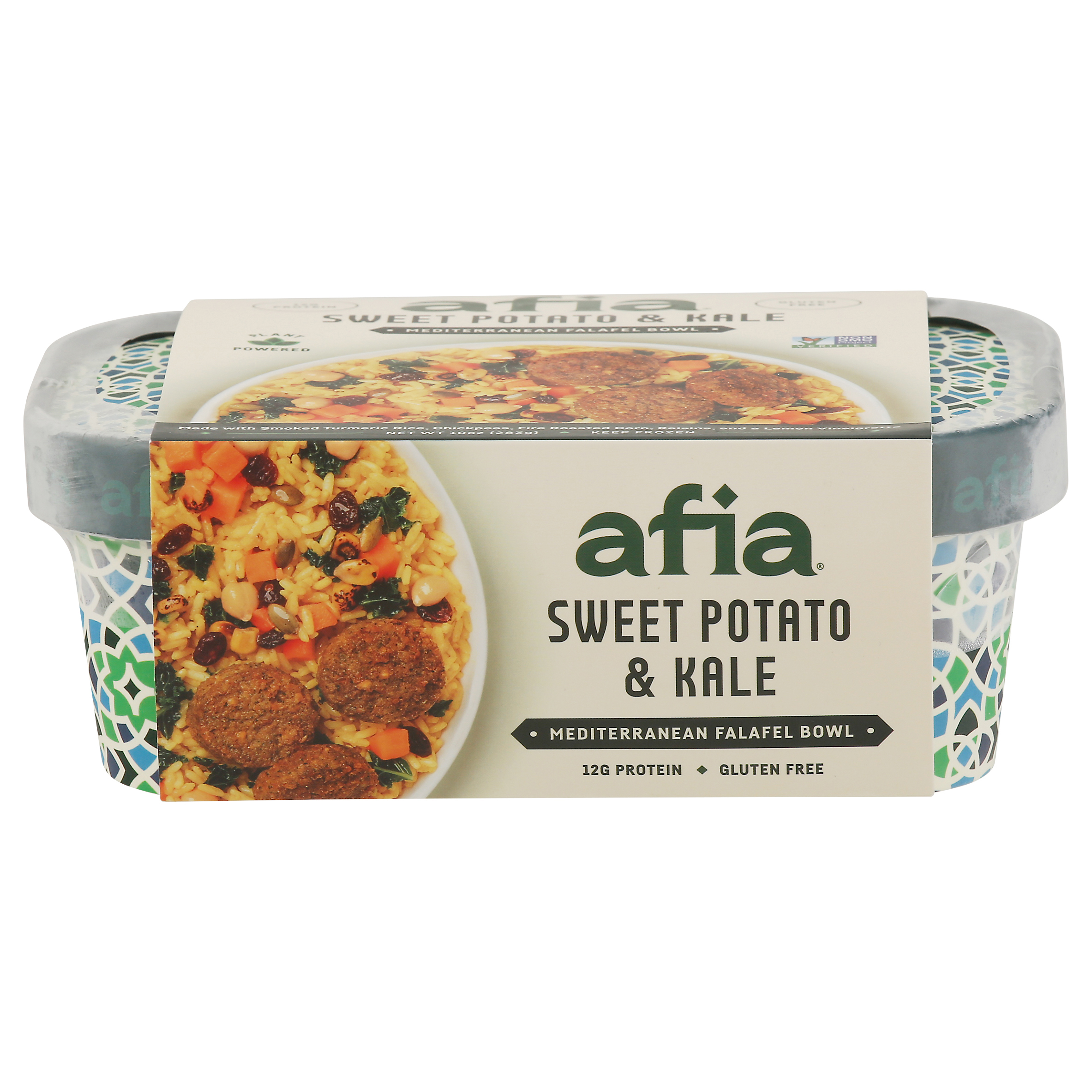 Afia Mediterranean Sweet Potato & Kale Falafel Bowl