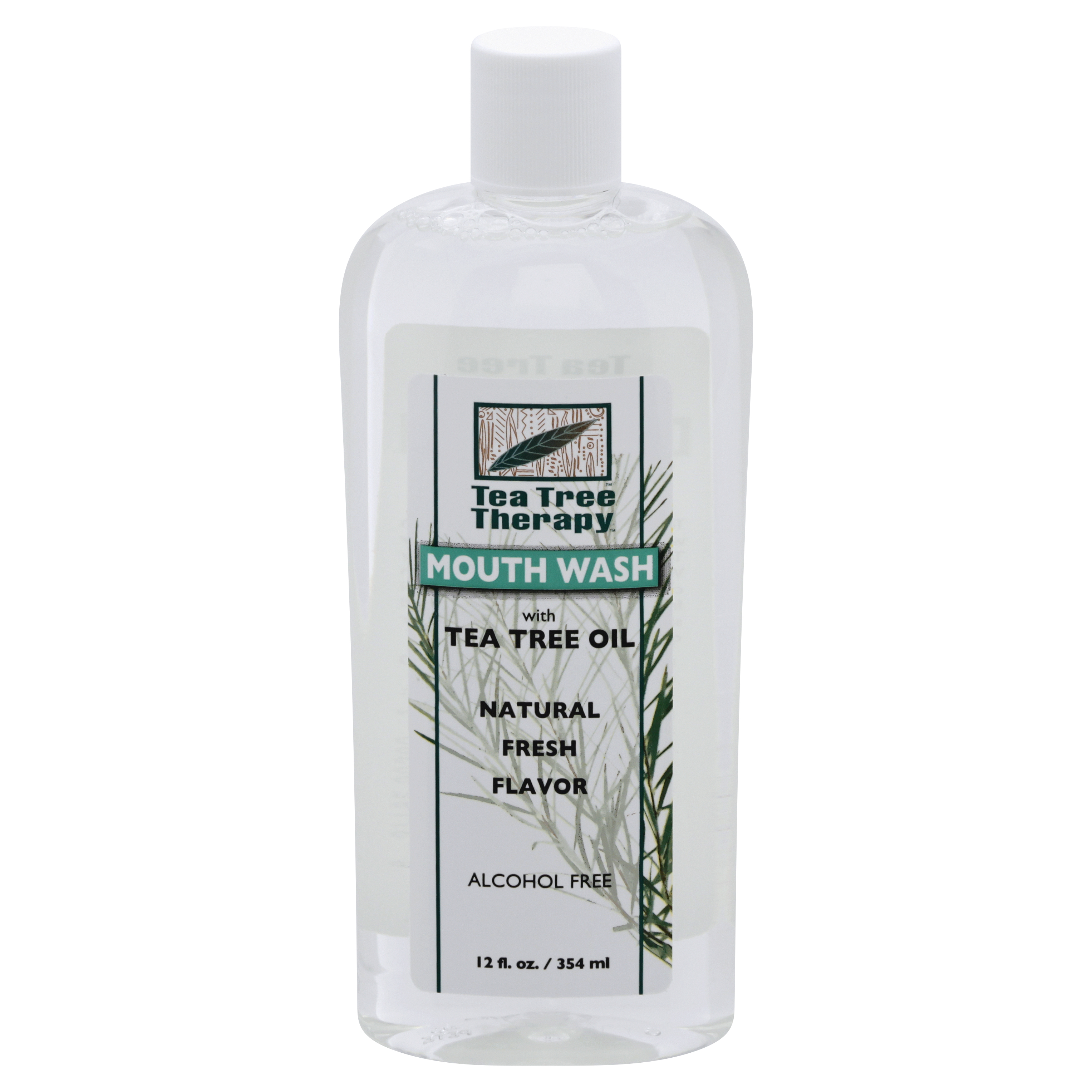 Tea Tree Therapy with Tea Tree Oil Natural Fresh Flavor Mouth Wash