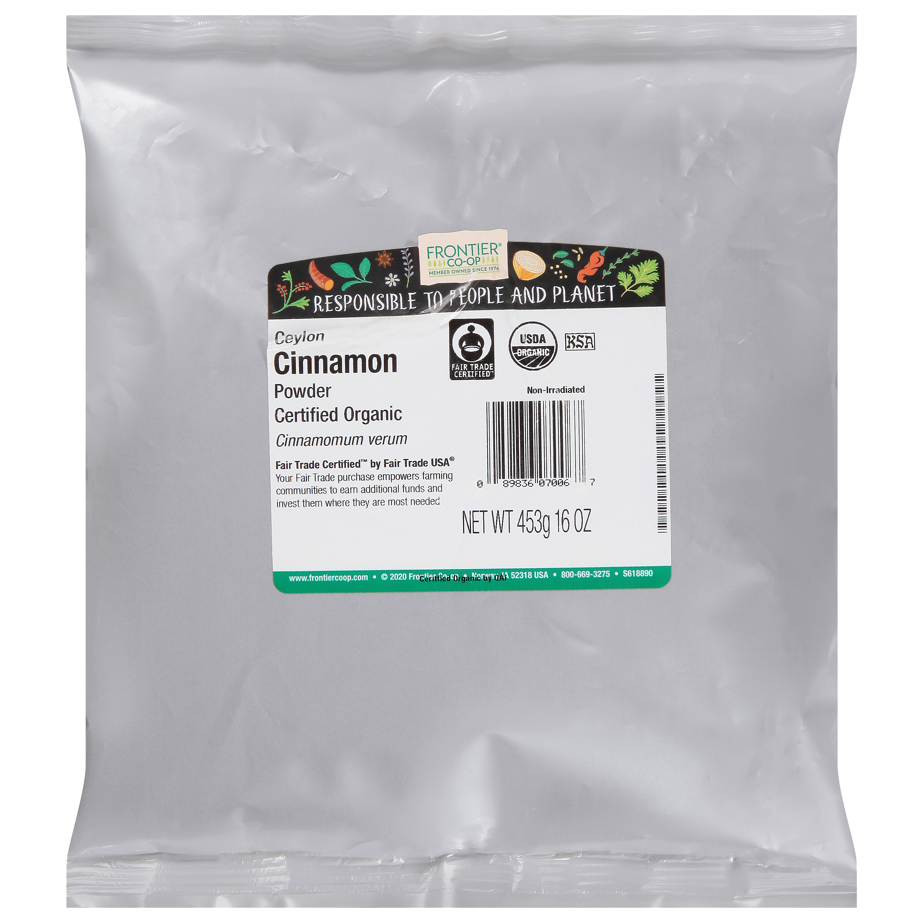 Frontier Co-op Ceylon Cinnamon Powder
